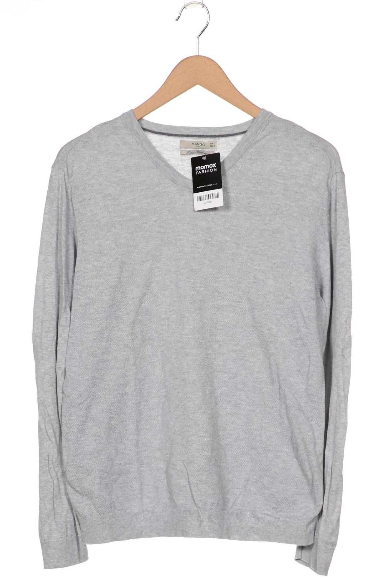 

MANGO Herren Pullover, grau