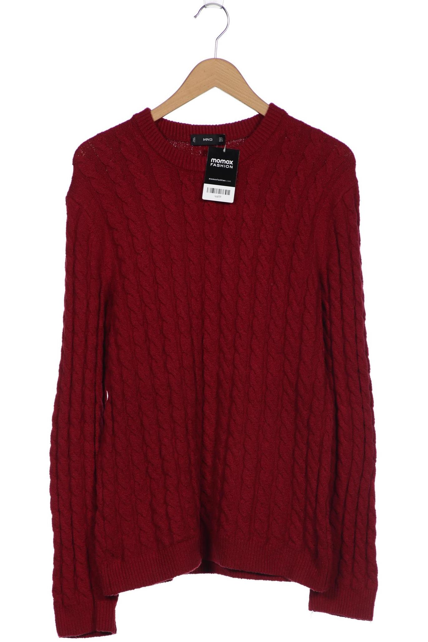 

Mango Herren Pullover, rot, Gr. 52