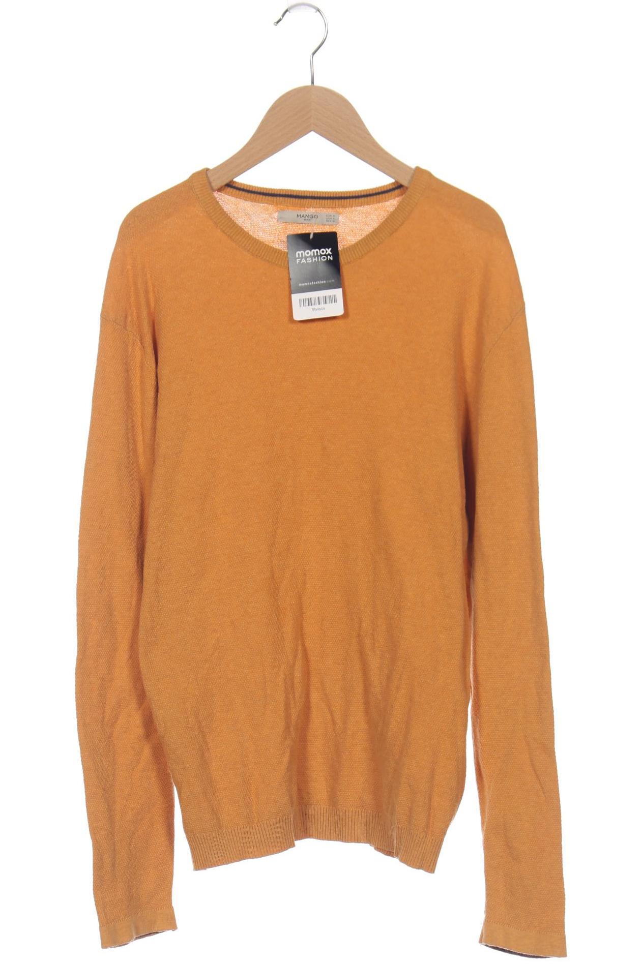 

Mango Herren Pullover, orange, Gr. 48