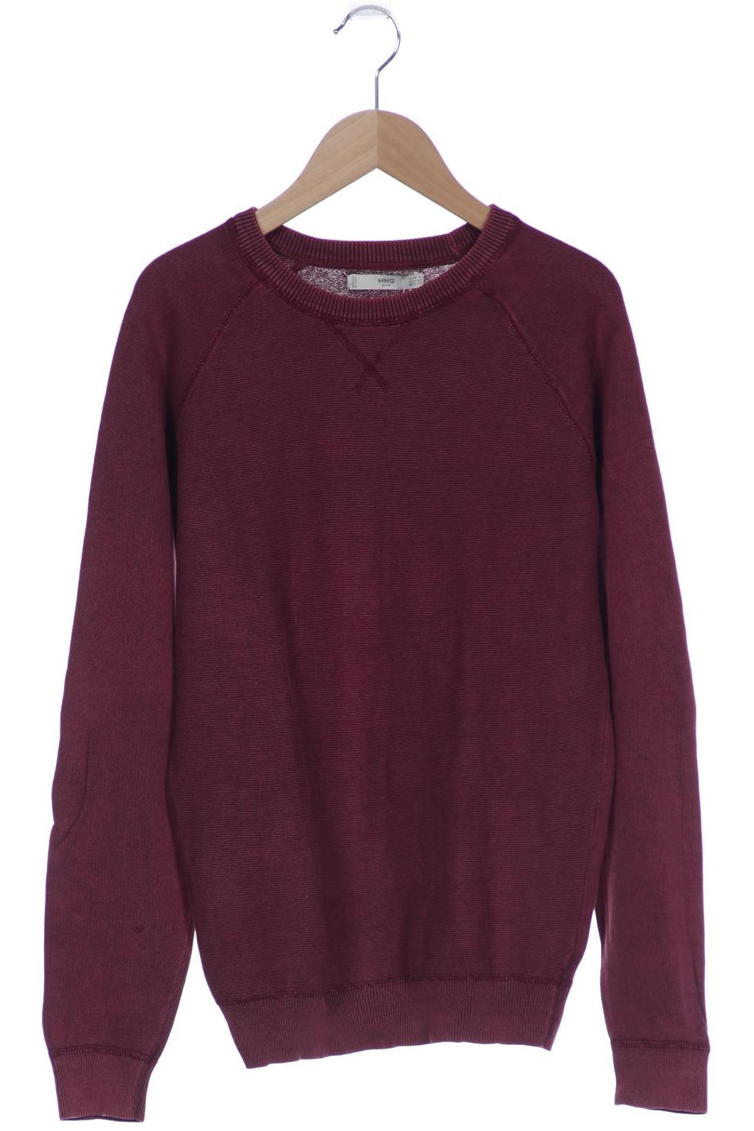 

Mango Herren Pullover, bordeaux, Gr. 46