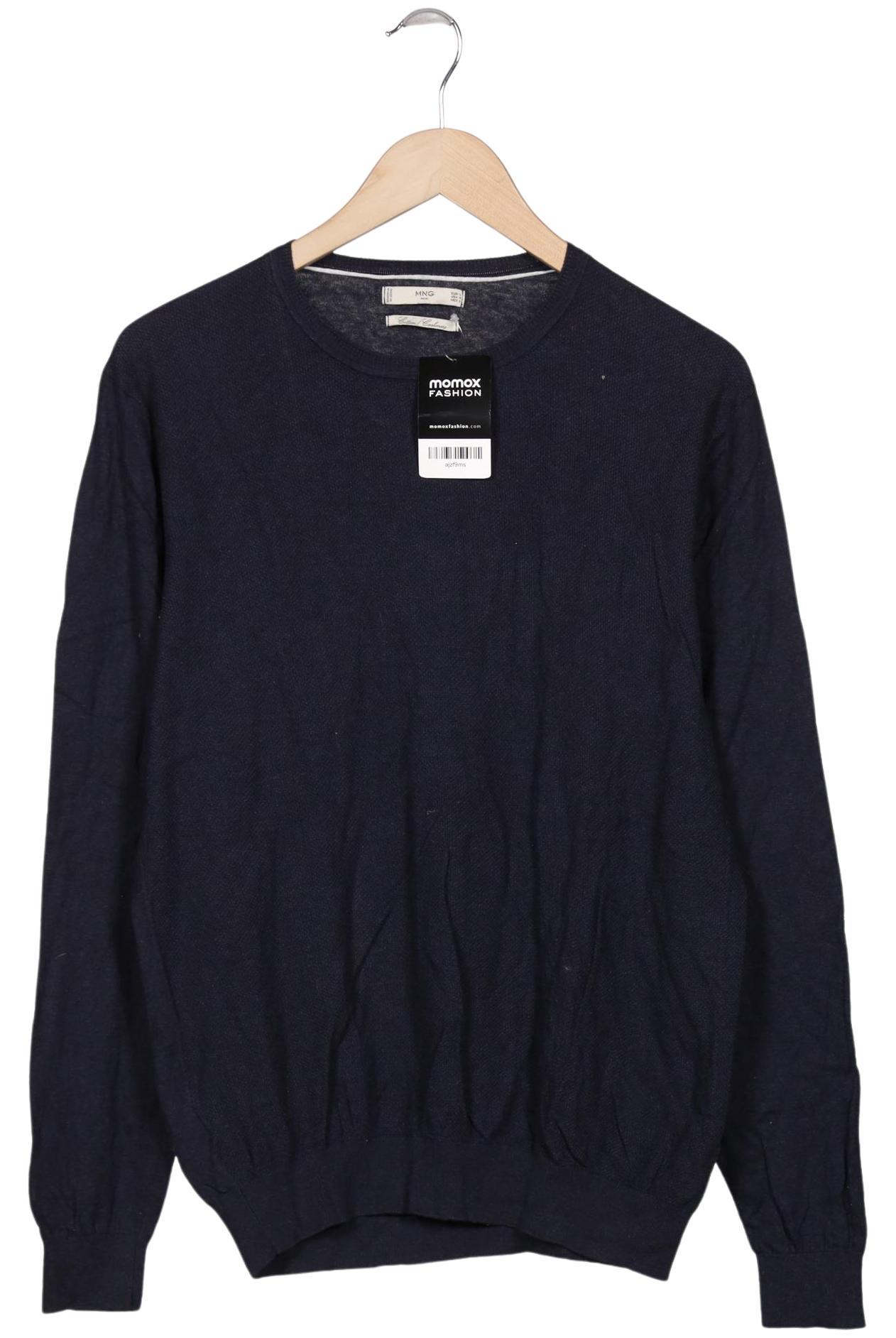 

Mango Herren Pullover, marineblau, Gr. 52