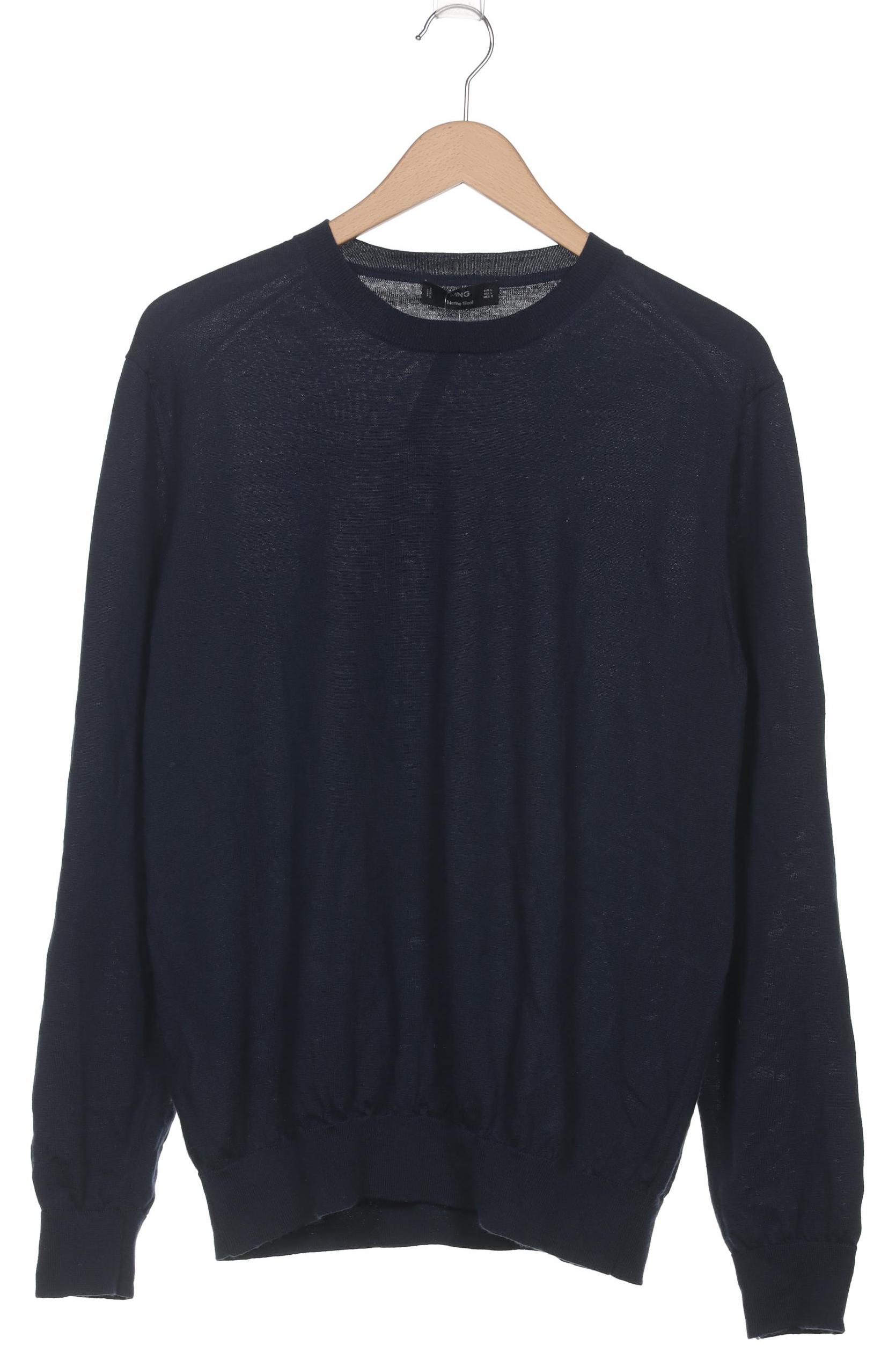 

Mango Herren Pullover, marineblau, Gr. 52