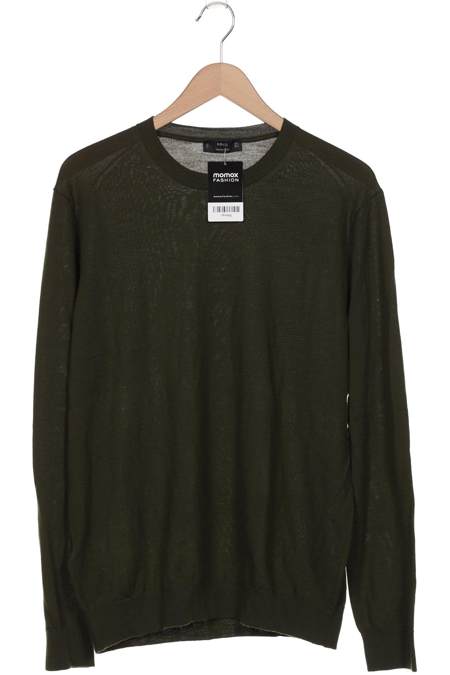 

Mango Herren Pullover, grün, Gr. 52
