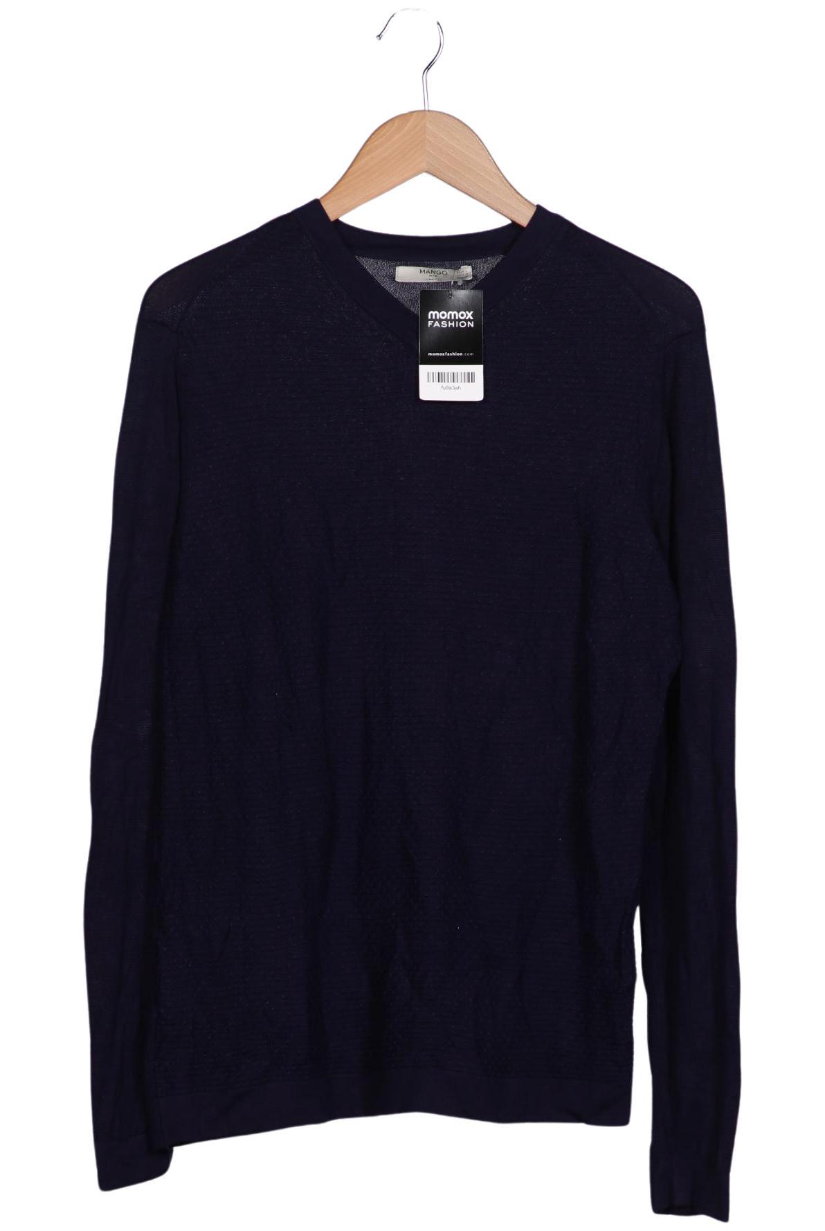 

Mango Herren Pullover, marineblau, Gr. 52