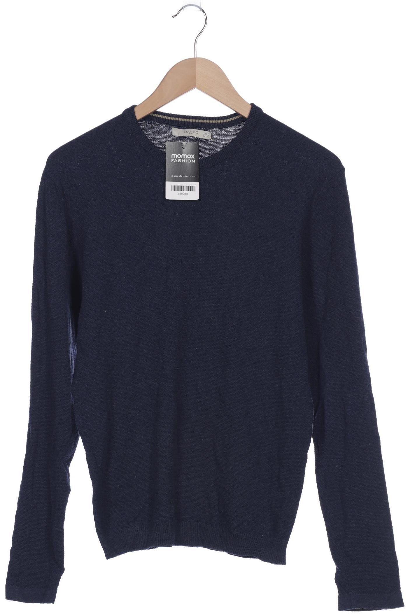 

MANGO Herren Pullover, marineblau