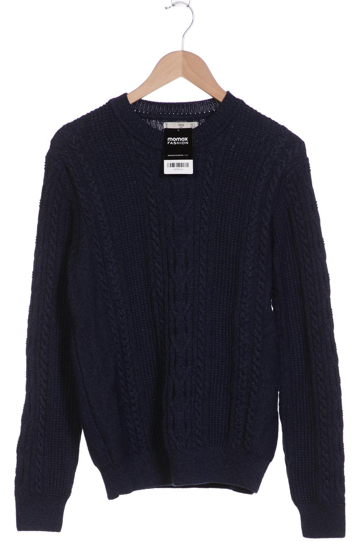

MANGO Herren Pullover, marineblau