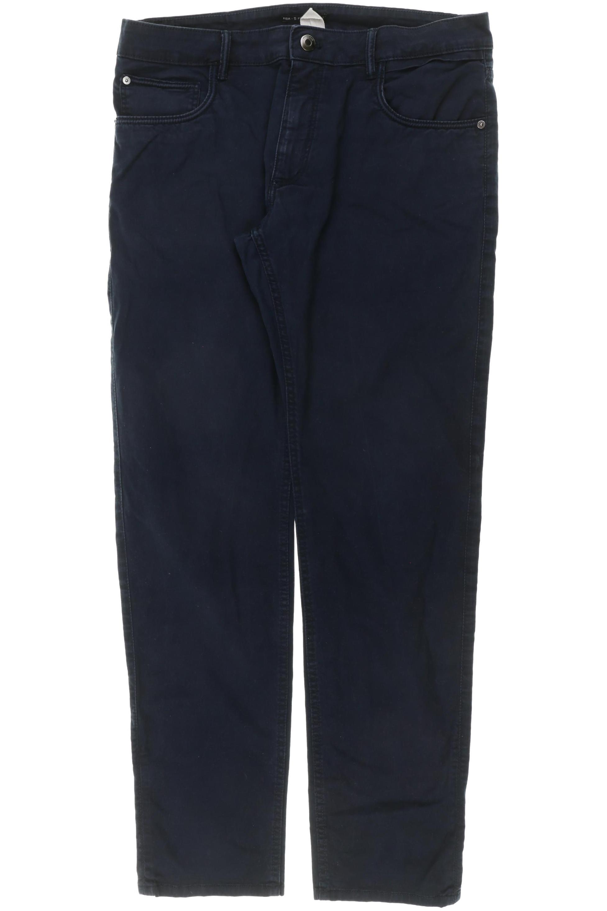 Thumbnail - Mango Herren Stoffhose, blau, Gr. 44