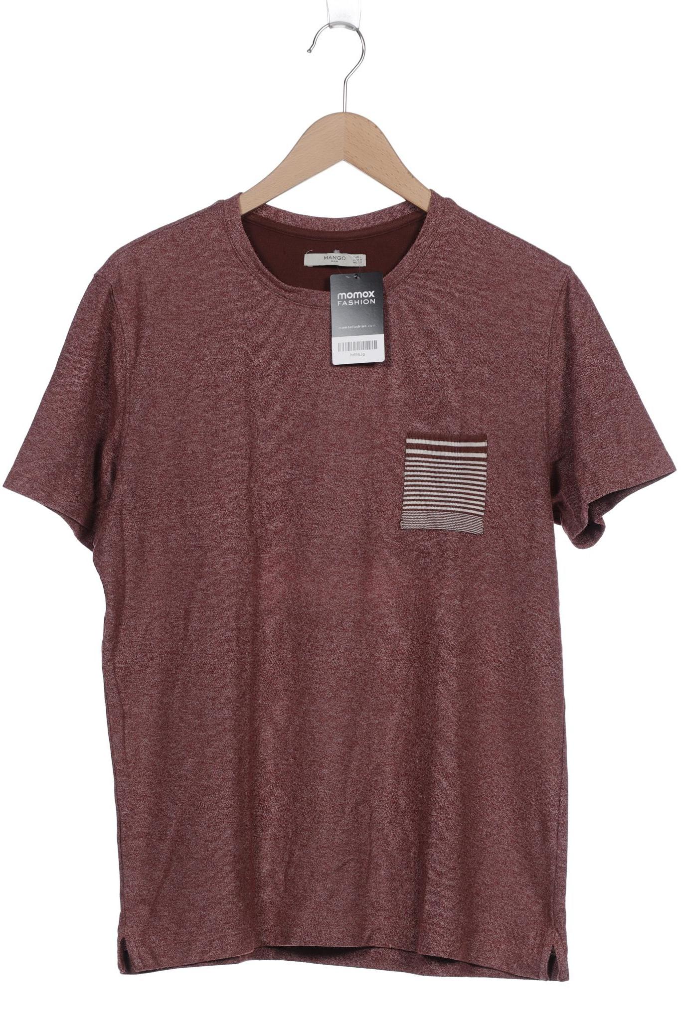 

MANGO Herren T-Shirt, bordeaux