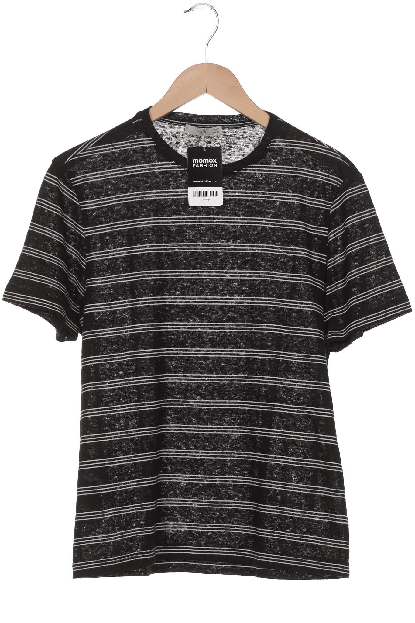

Mango Herren T-Shirt, schwarz, Gr. 46