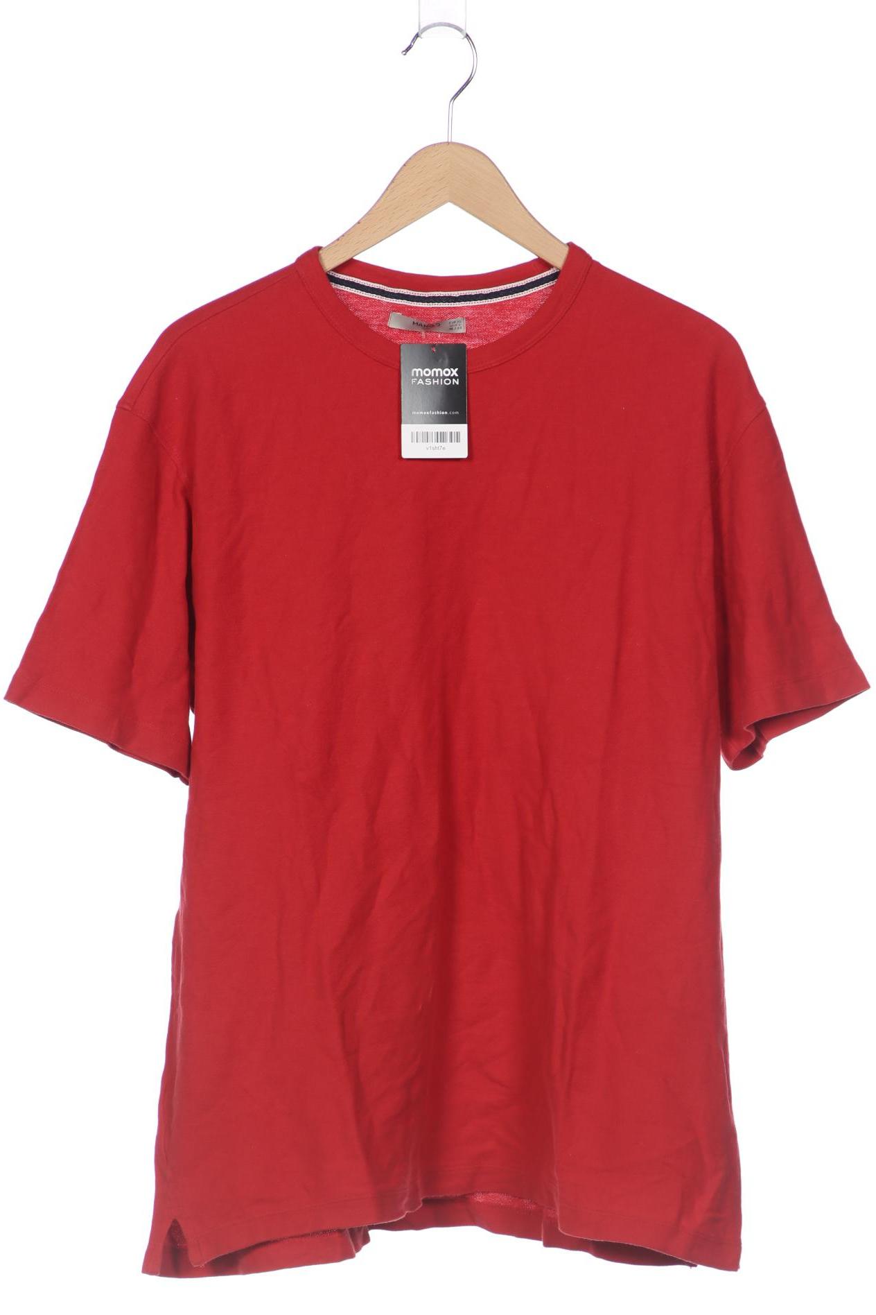 

Mango Herren T-Shirt, rot, Gr. 54