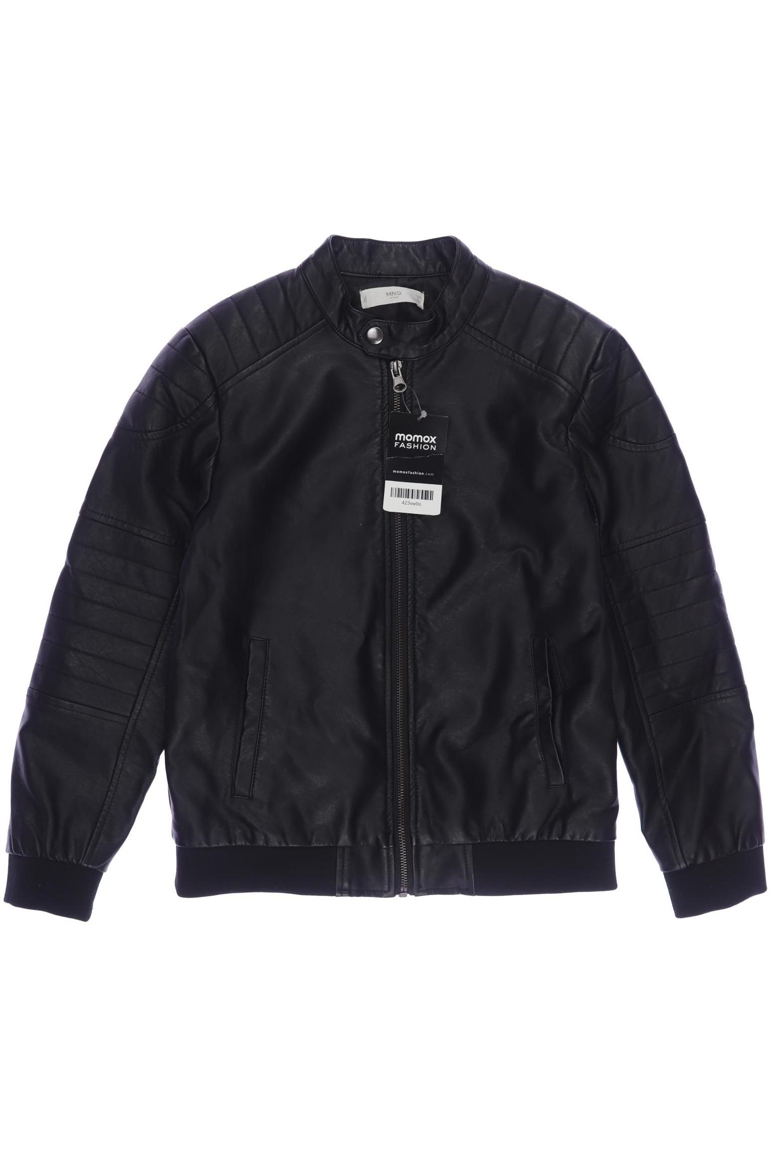 

MANGO Jungen Jacke, schwarz