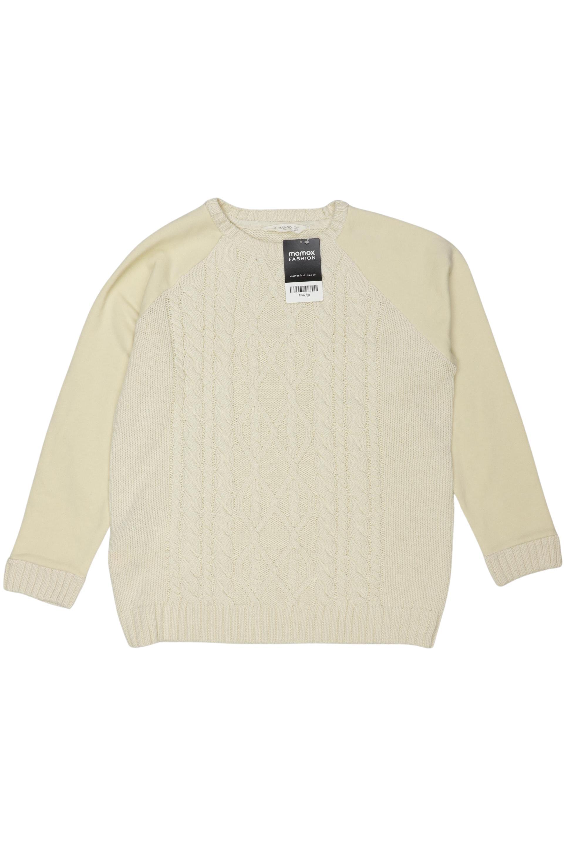 

Mango Jungen Pullover, cremeweiß, Gr. 164