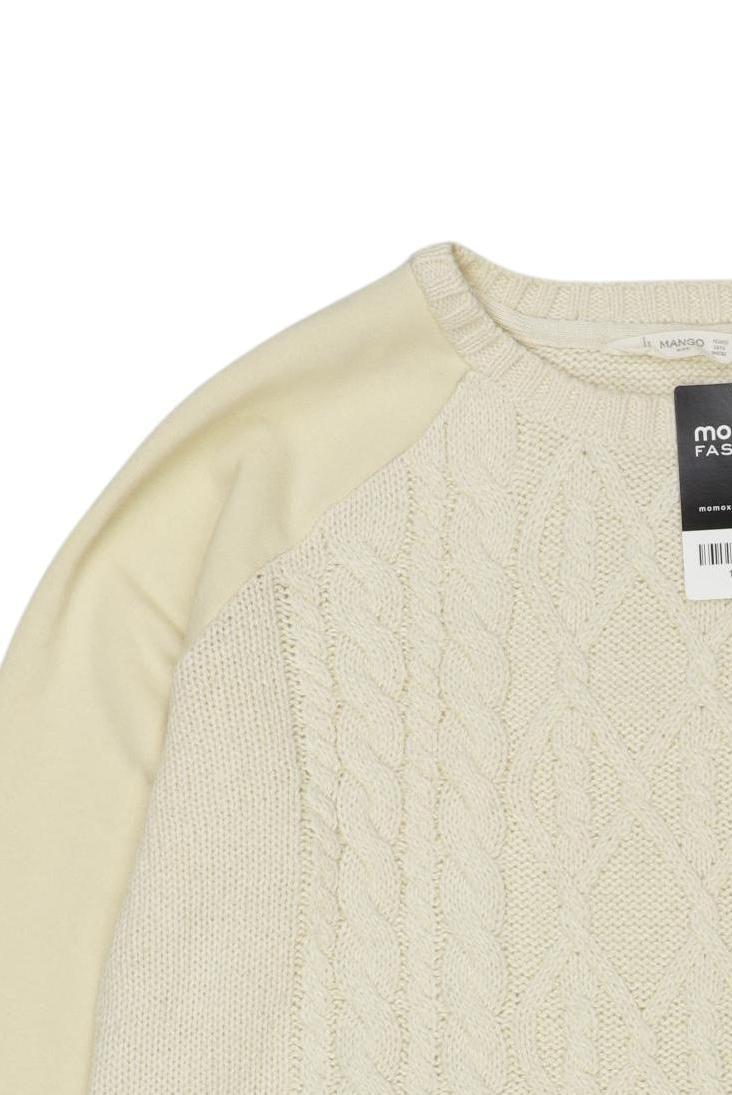 Thumbnail - Mango Jungen Pullover, cremeweiß, Gr. 164