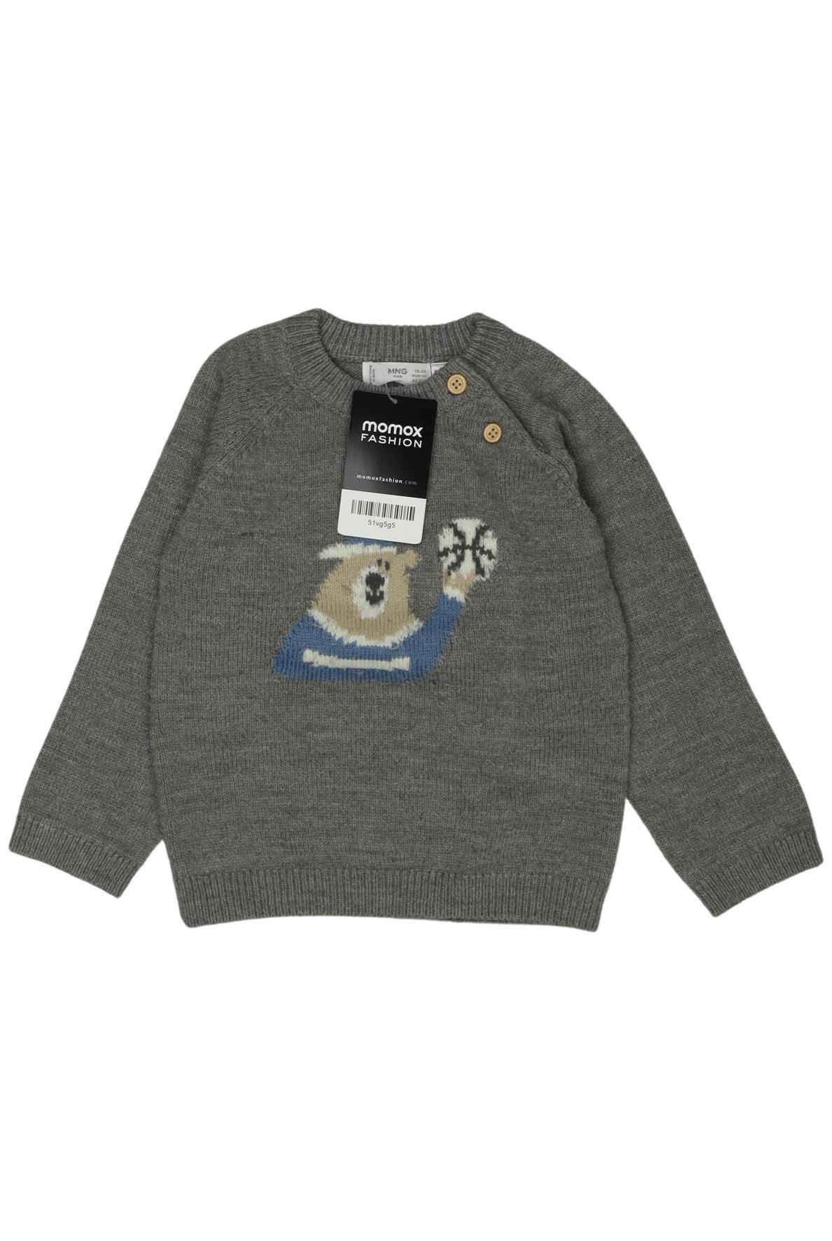 

Mango Jungen Pullover, grau, Gr. 92