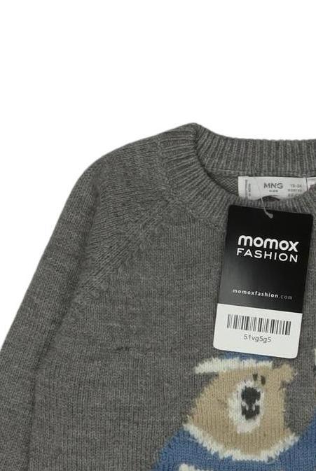 Thumbnail - Mango Jungen Pullover, grau, Gr. 92