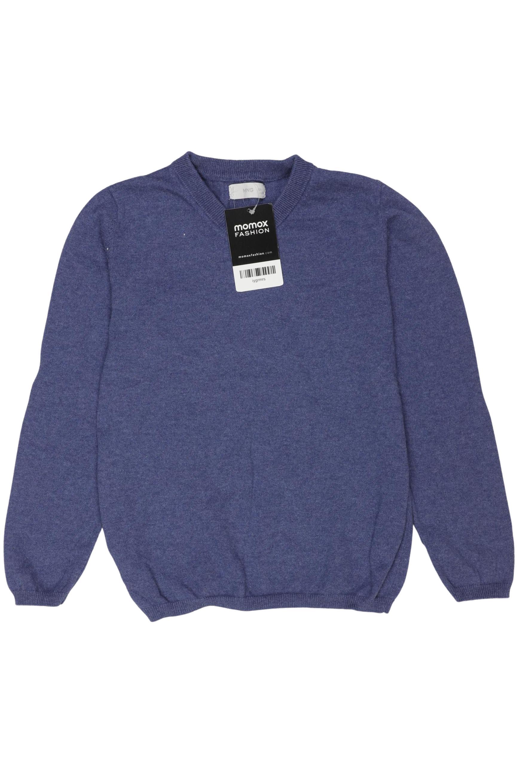 

Mango Herren Pullover, blau, Gr. 128