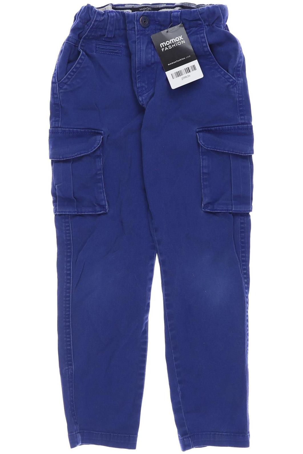 

MANGO Jungen Stoffhose, blau
