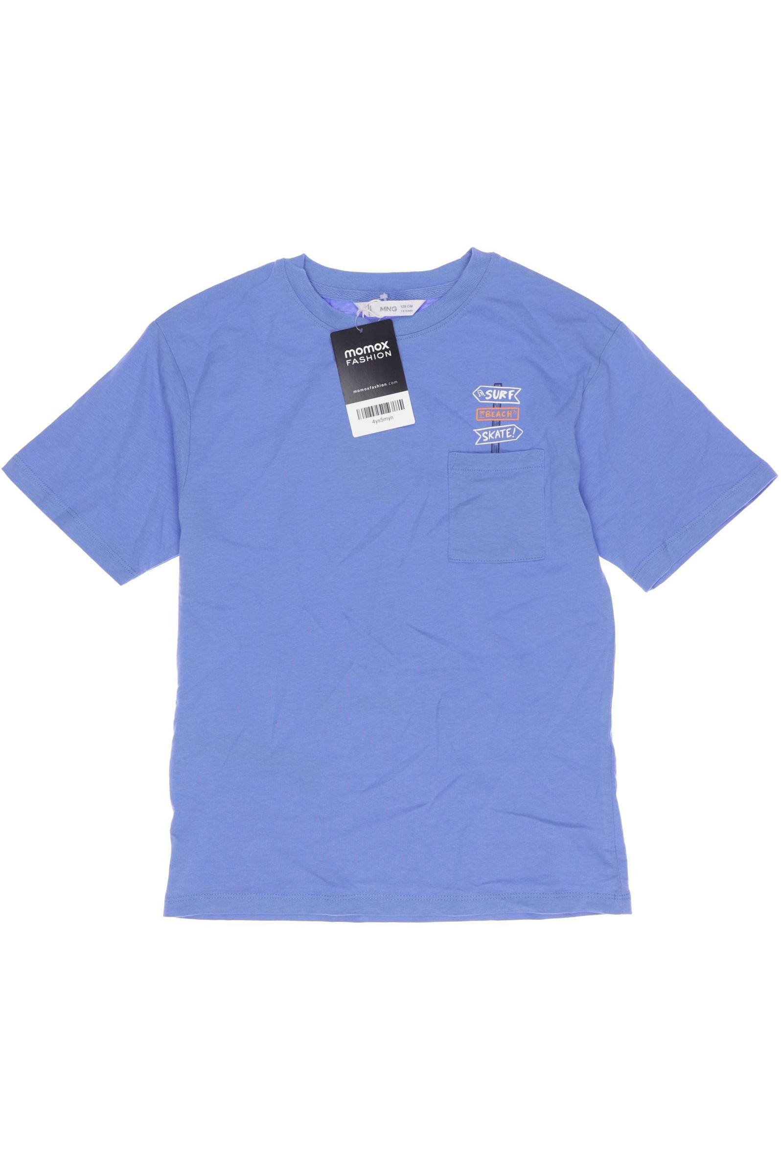 

Mango Herren T-Shirt, blau, Gr. 128