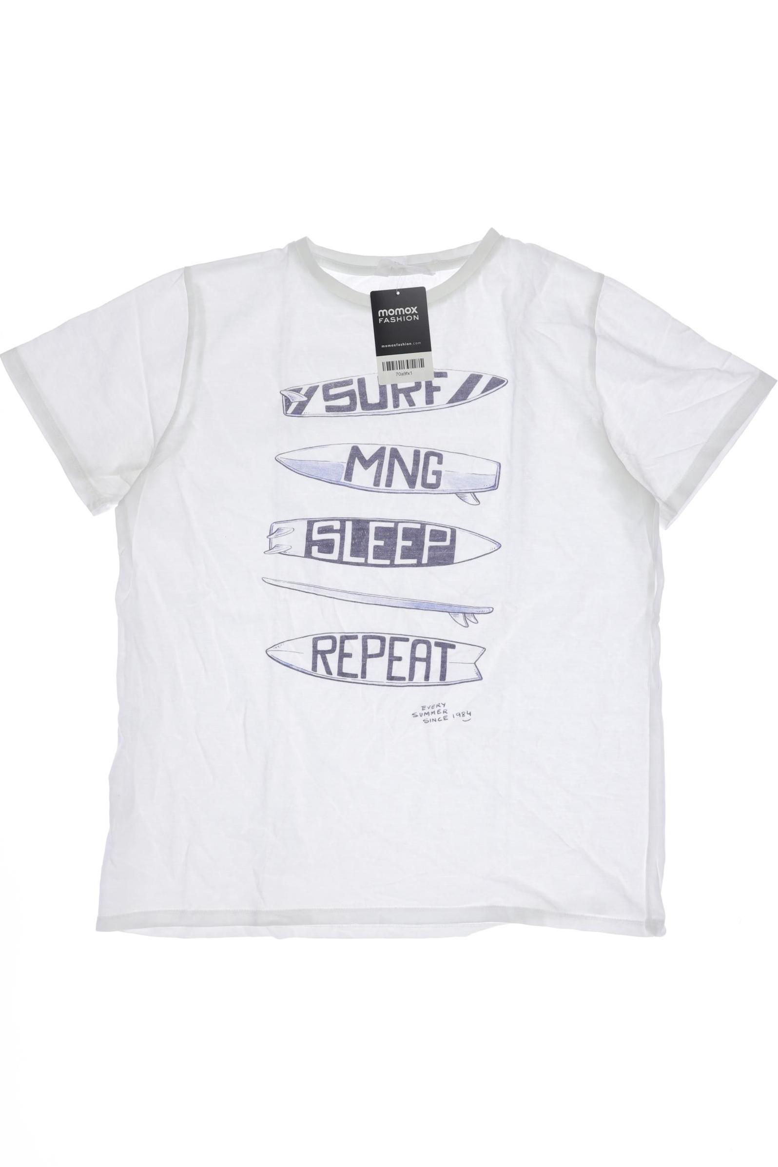 

MANGO Jungen T-Shirt, weiß