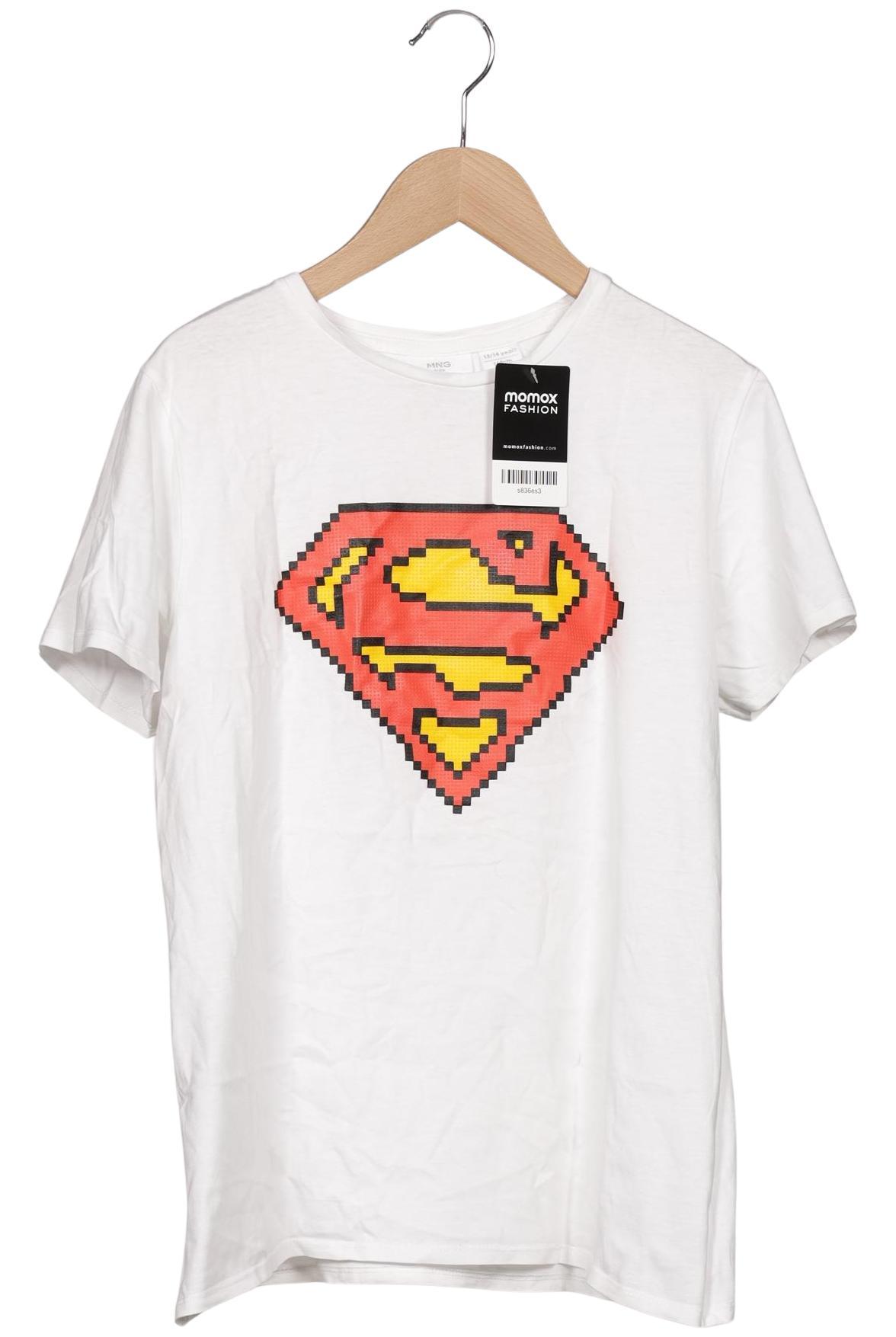 

Mango Herren T-Shirt, weiß, Gr. 164