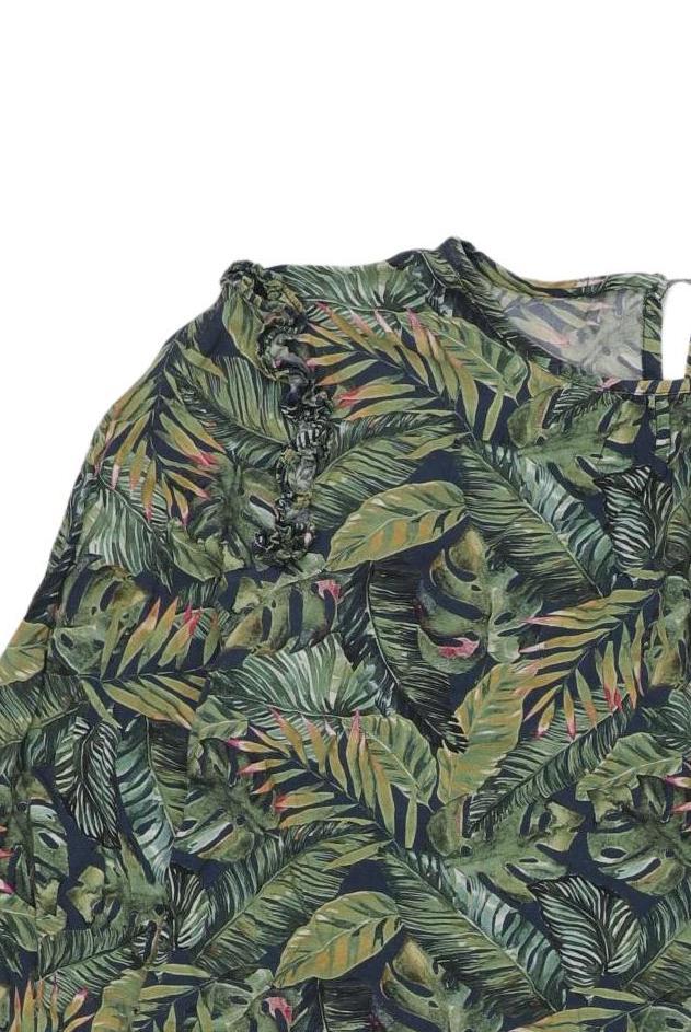 Thumbnail - Mango Mädchen Bluse, grün, Gr. 152