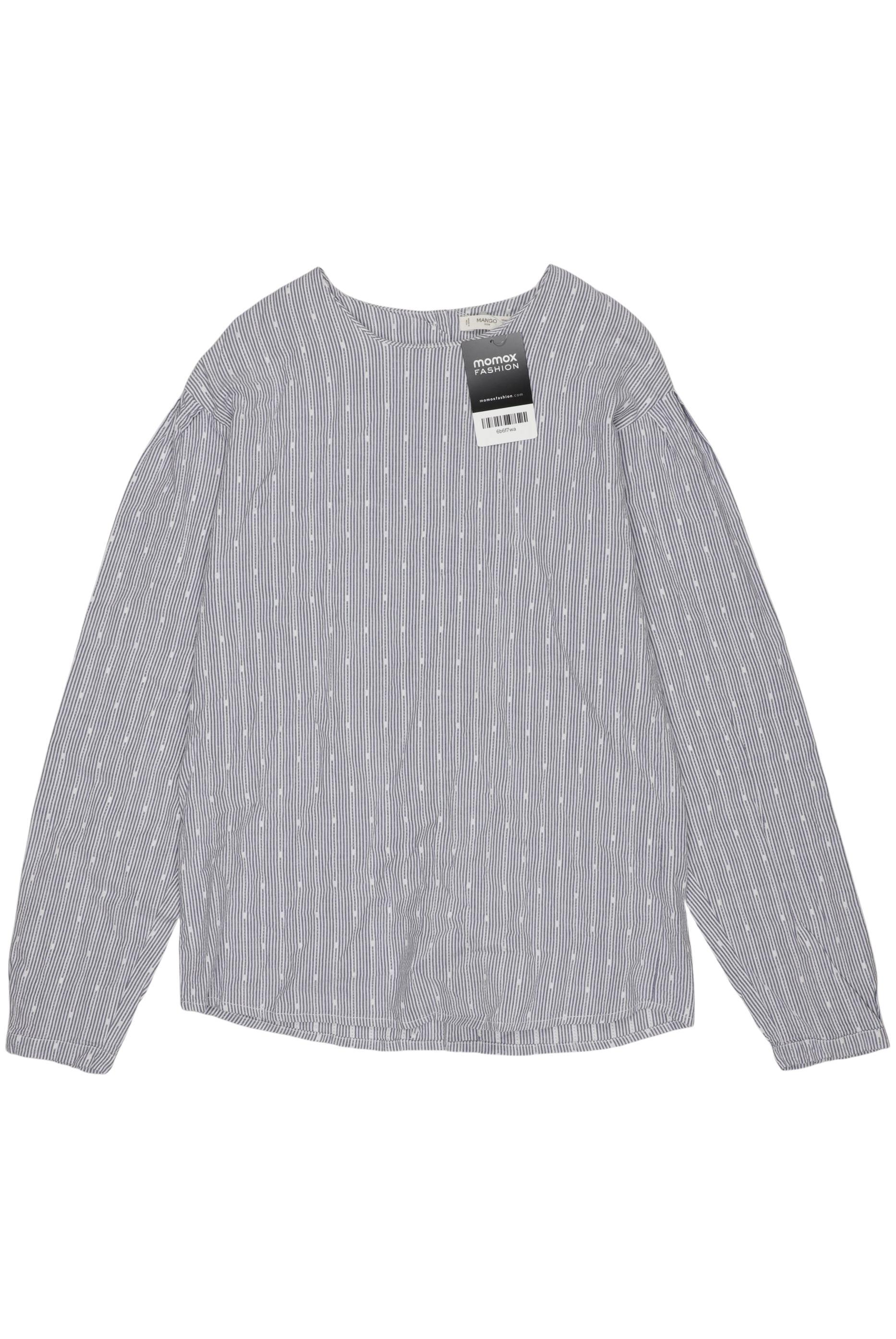 

Mango Damen Bluse, hellblau, Gr. 164