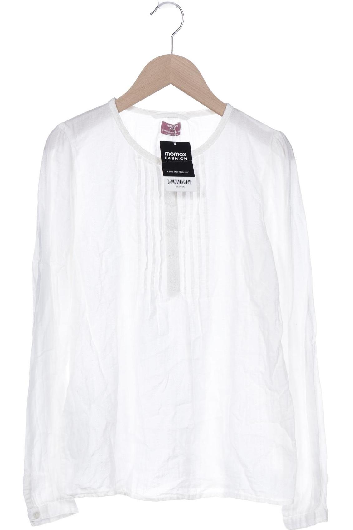 

Mango Damen Bluse, cremeweiß, Gr. 164