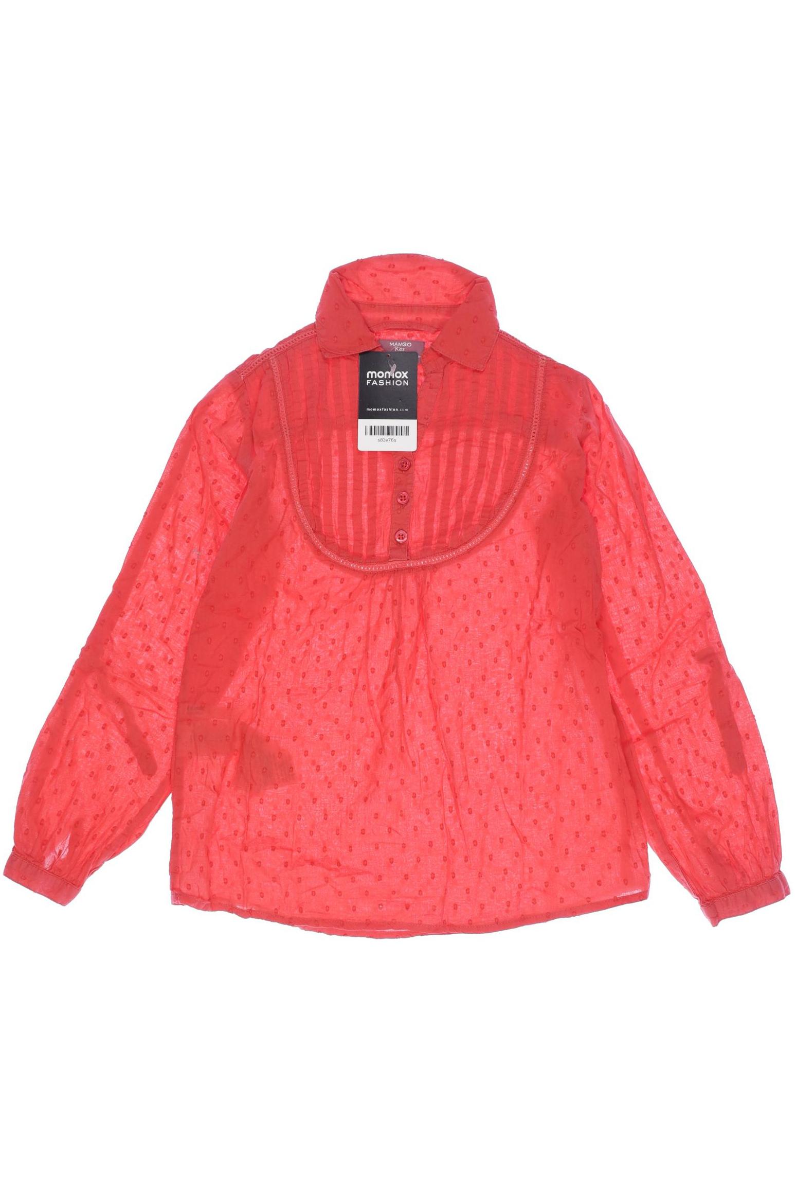 

MANGO Mädchen Bluse, rot