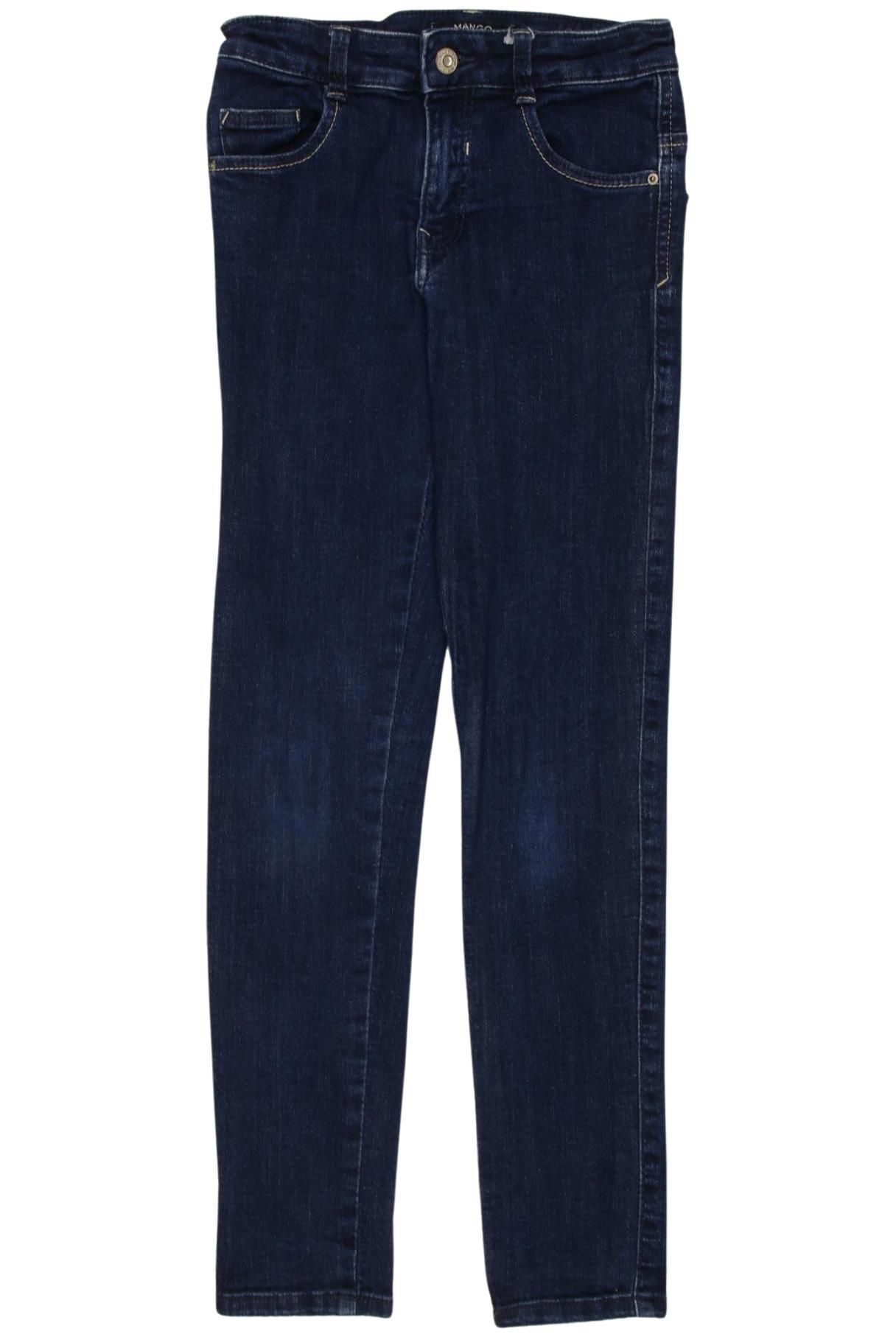 

Mango Mädchen Jeans, marineblau, Gr. 140