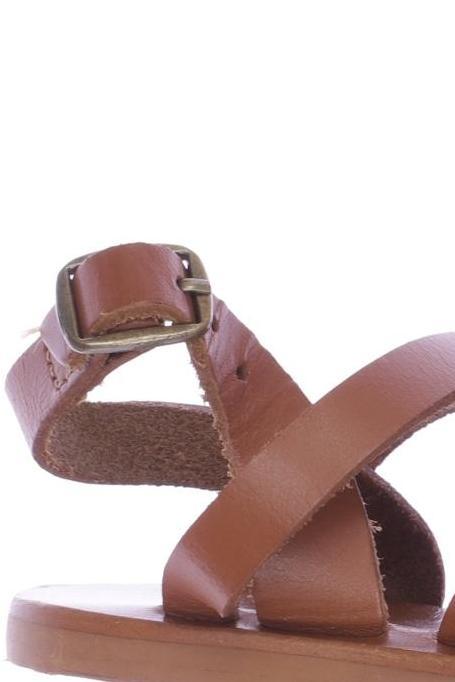 Thumbnail - Mango Mädchen Kinderschuhe, braun, Gr. 21