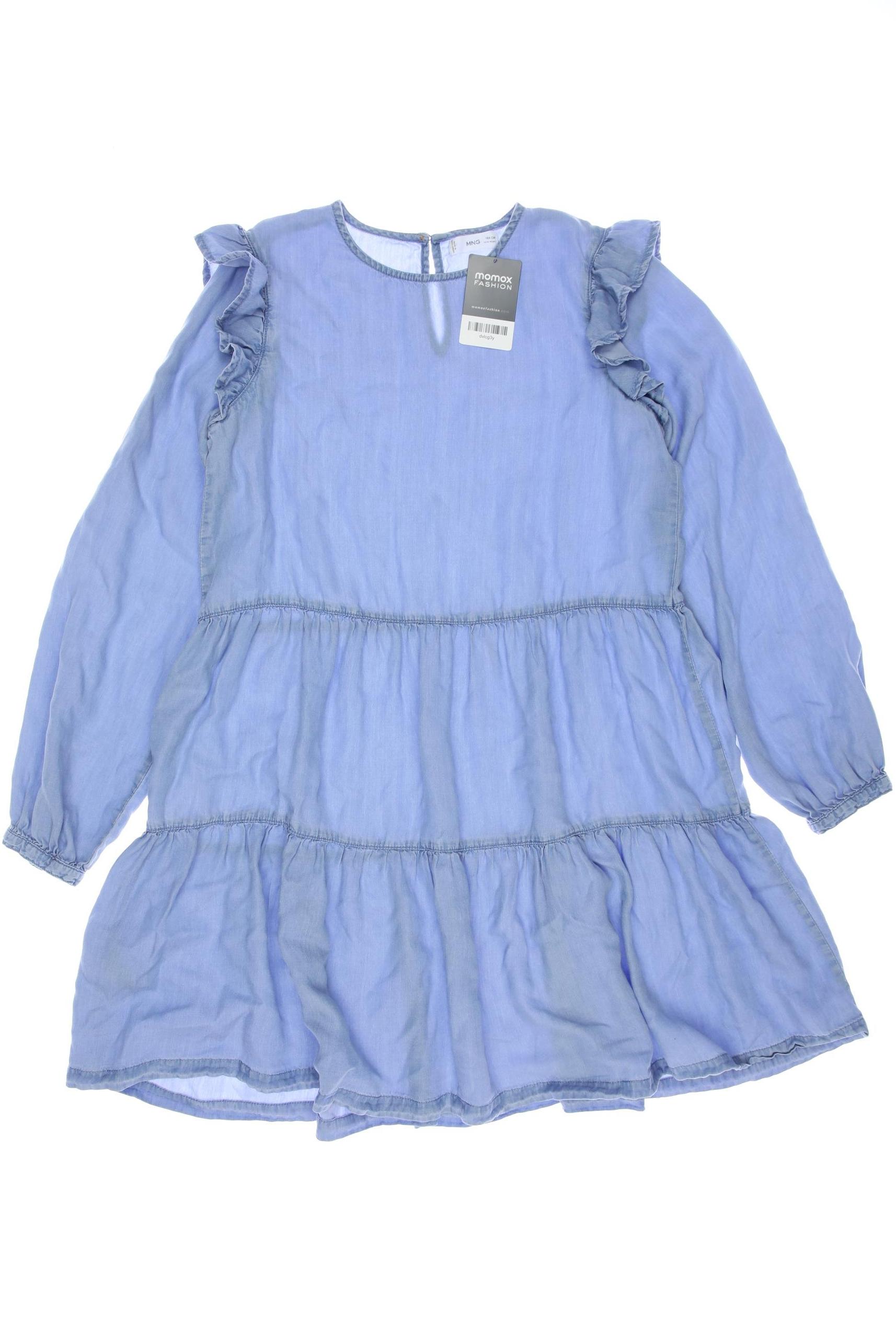 

Mango Damen Kleid, blau, Gr. 164