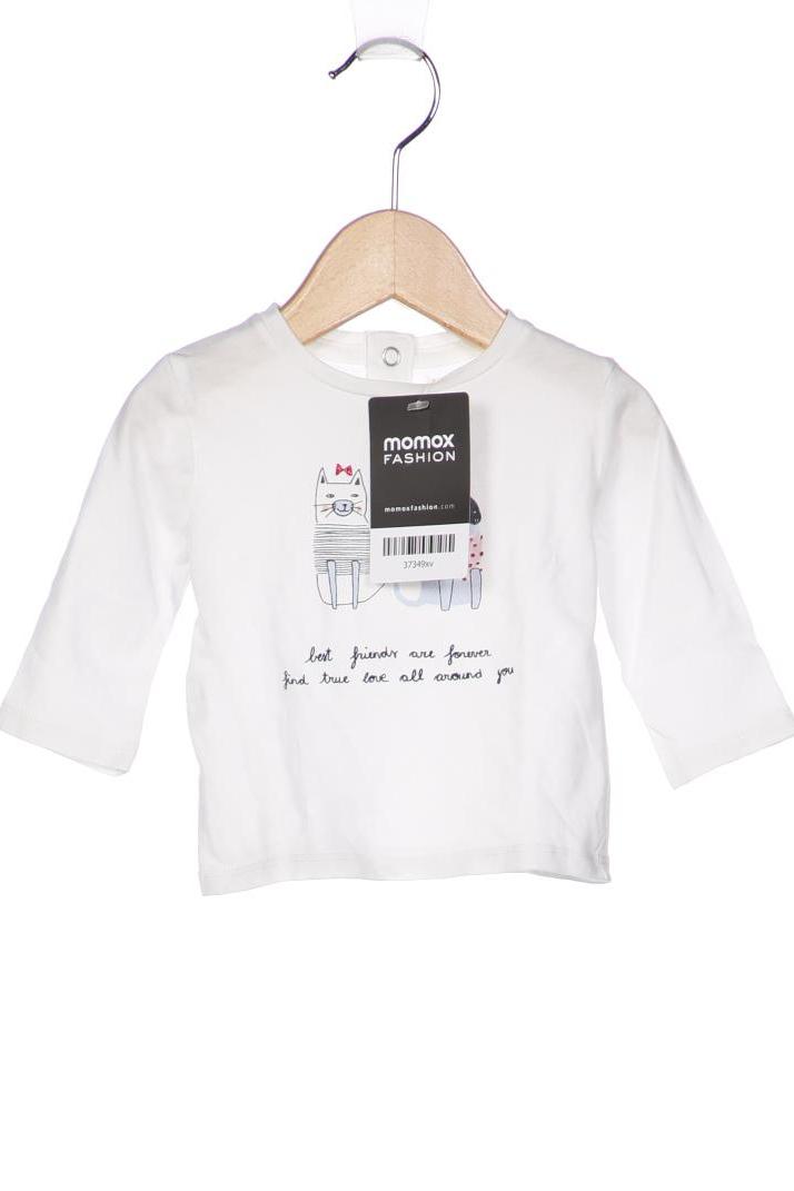

MANGO Mädchen Langarmshirt, weiß