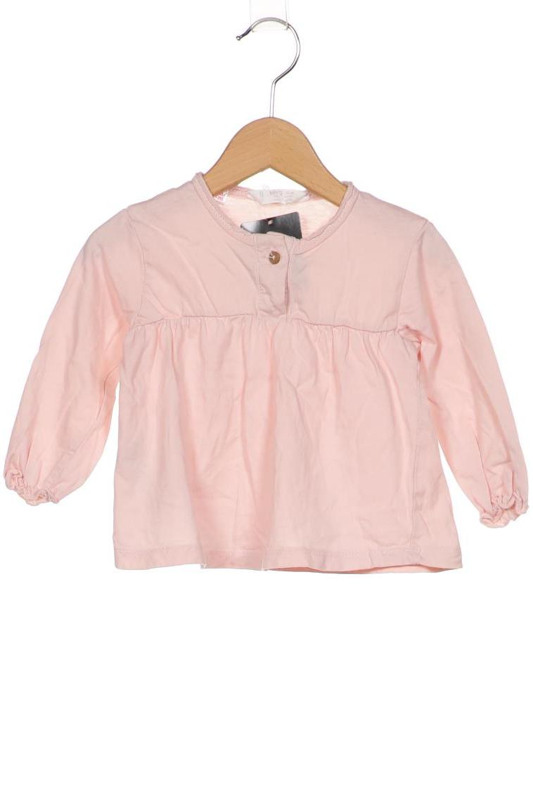 

Mango Damen Langarmshirt, pink, Gr. 80