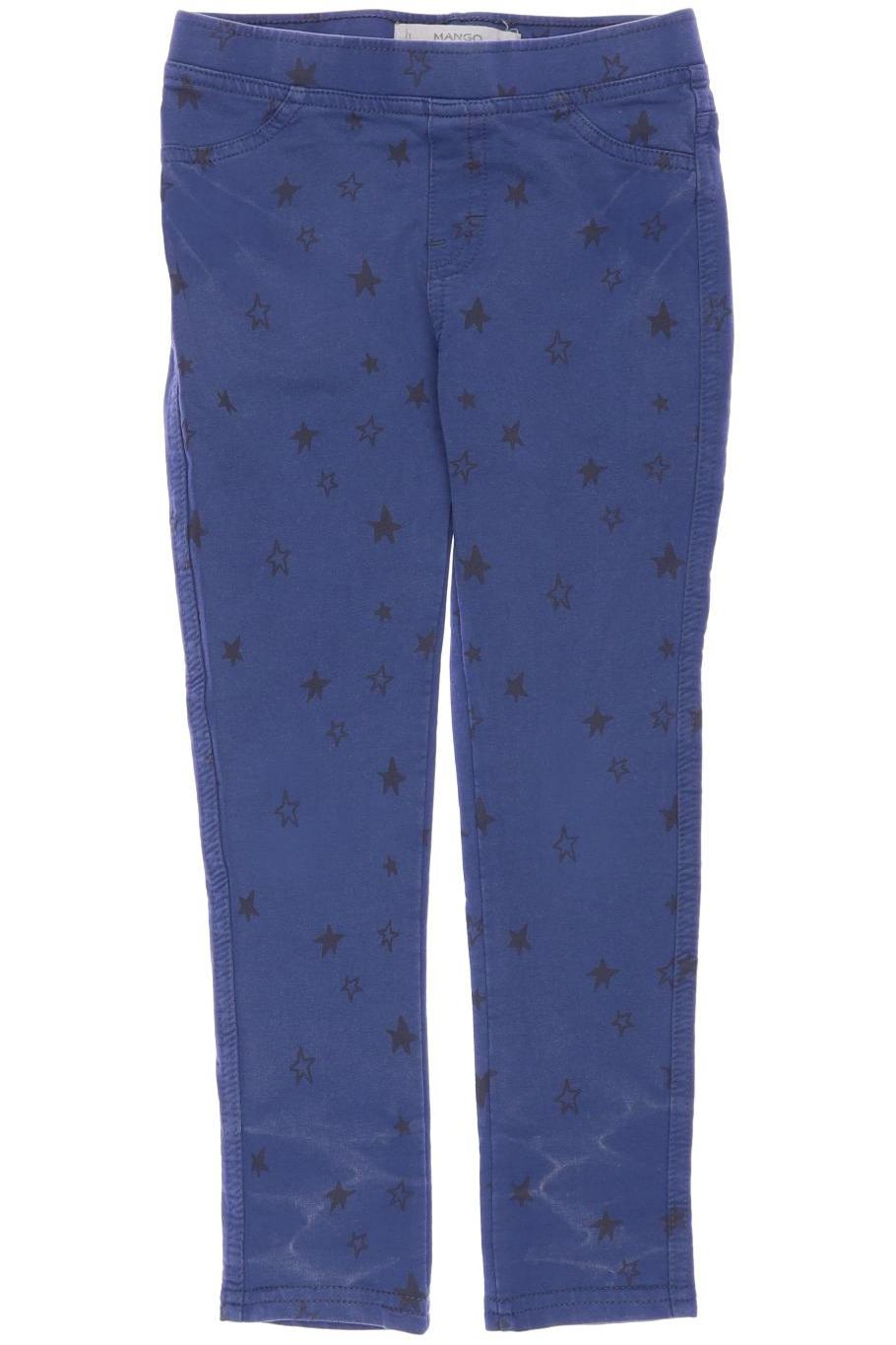 

Mango Damen Stoffhose, blau, Gr. 110