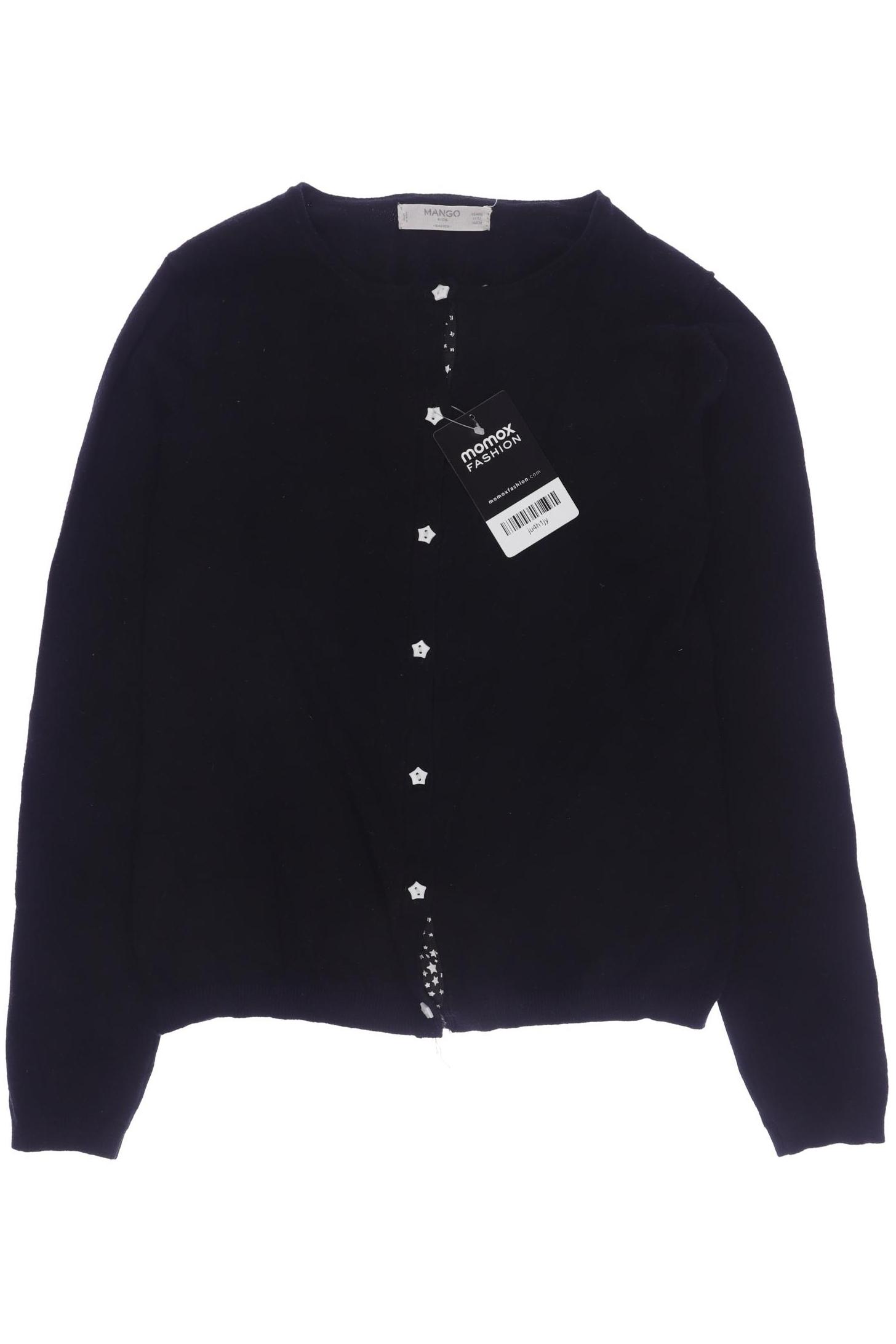 

MANGO Mädchen Strickjacke, schwarz