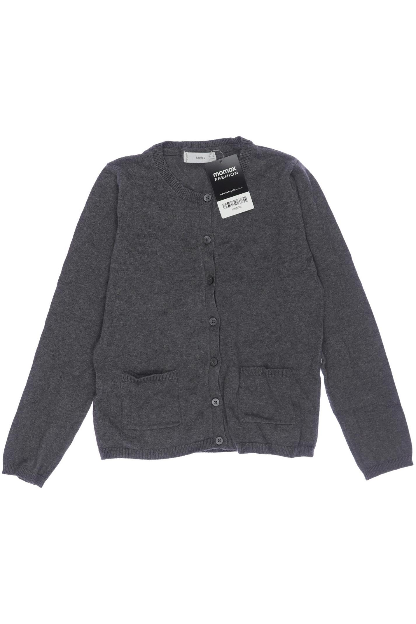 

Mango Damen Strickjacke, grau, Gr. 140