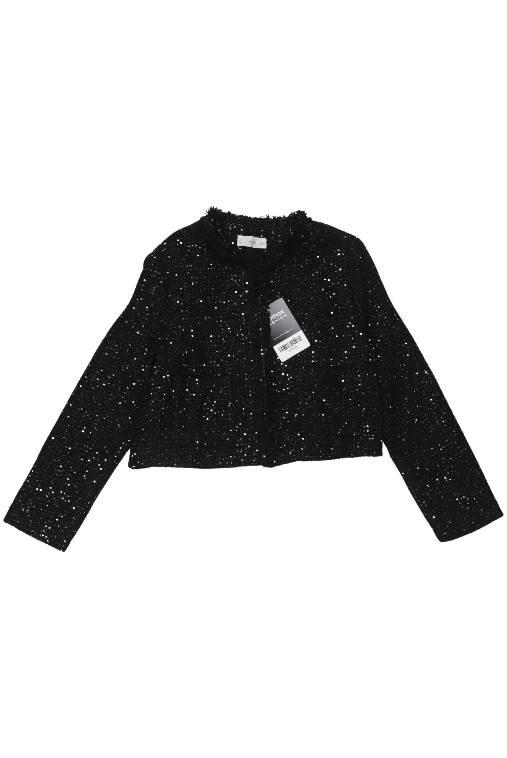 

Mango Mädchen Strickjacke, schwarz, Gr. 134
