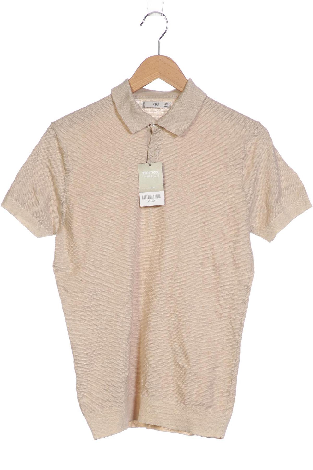 

MANGO MAN Herren Poloshirt, beige