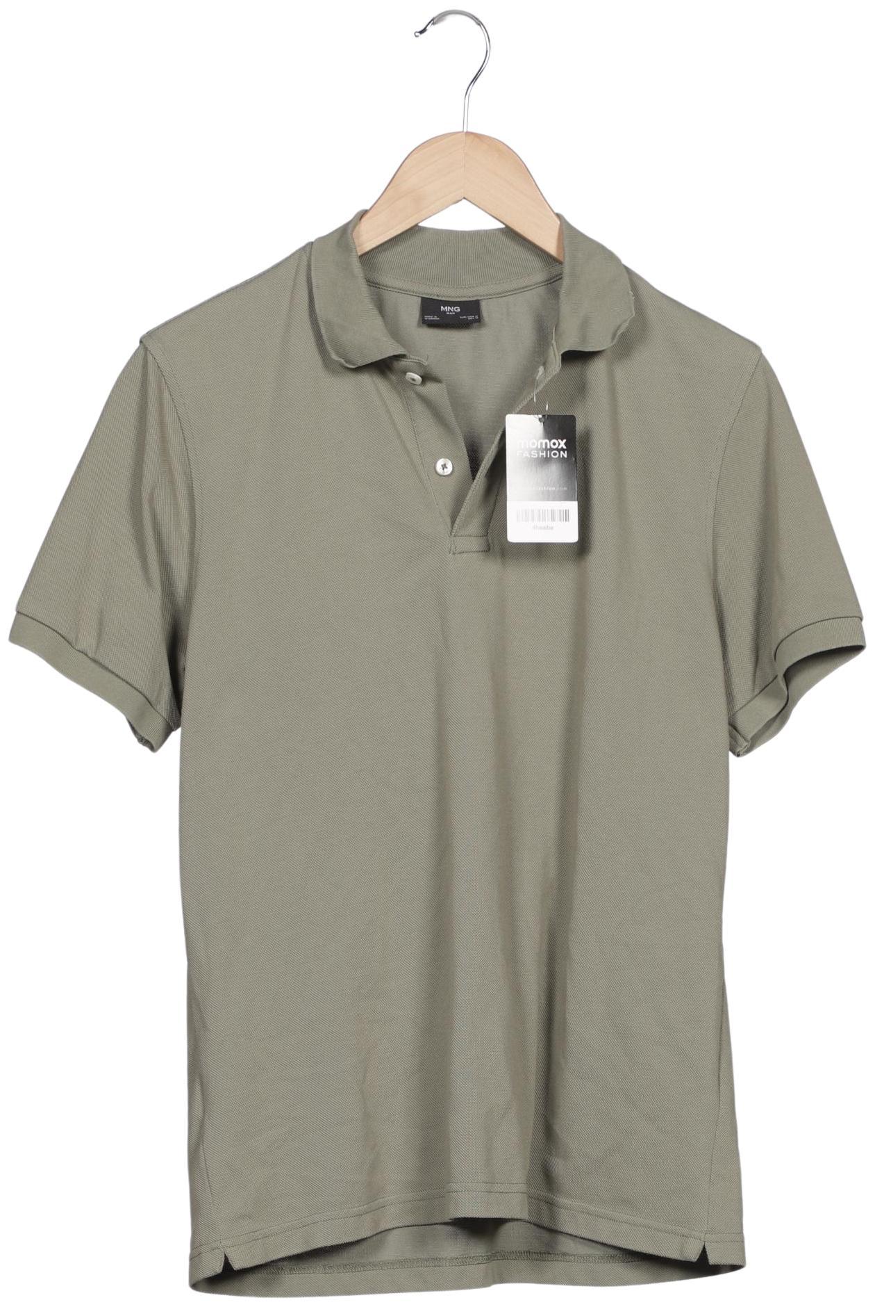 

Mango MAN Herren Poloshirt, grün, Gr. 48