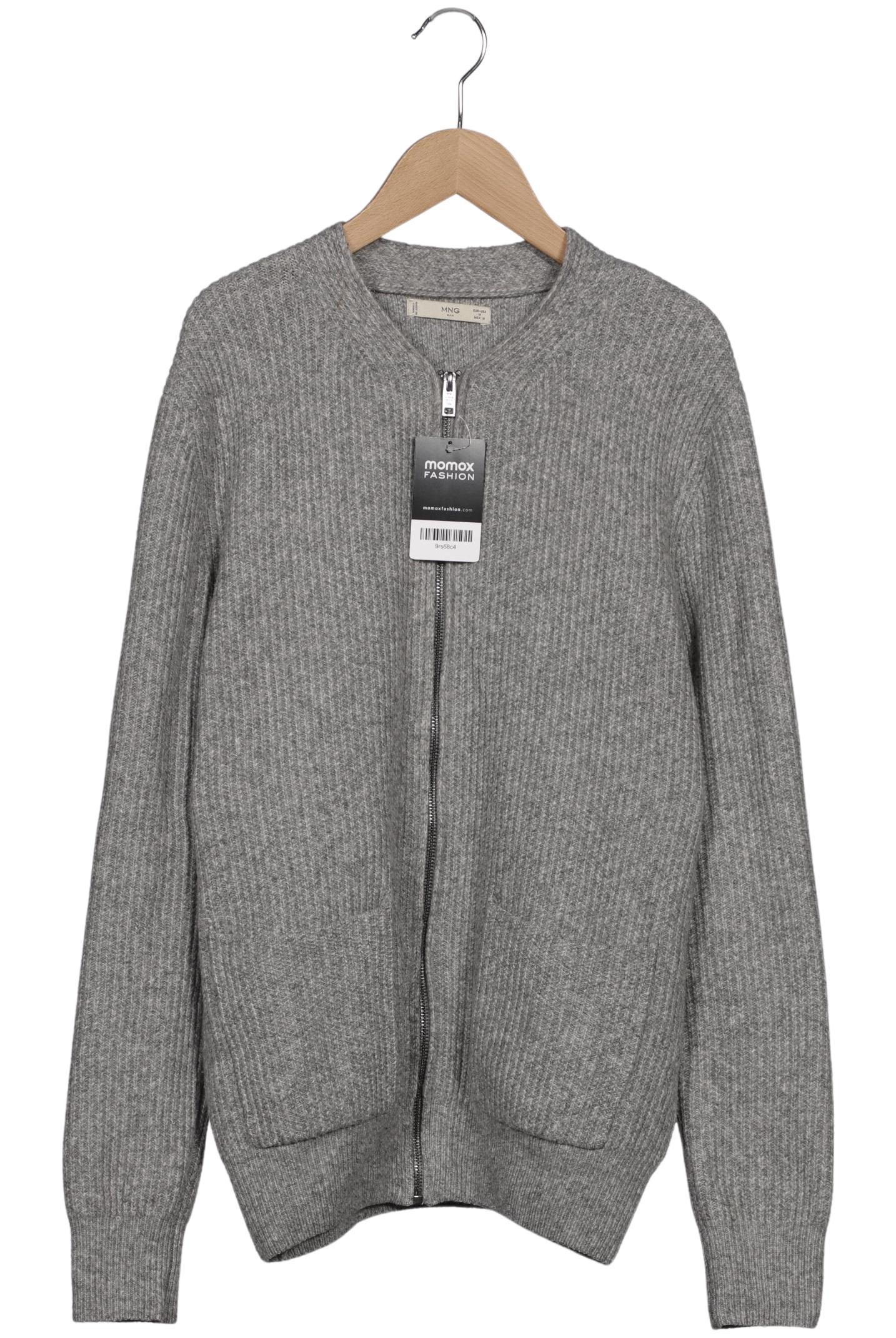 

Mango MAN Herren Strickjacke, grau, Gr. 48