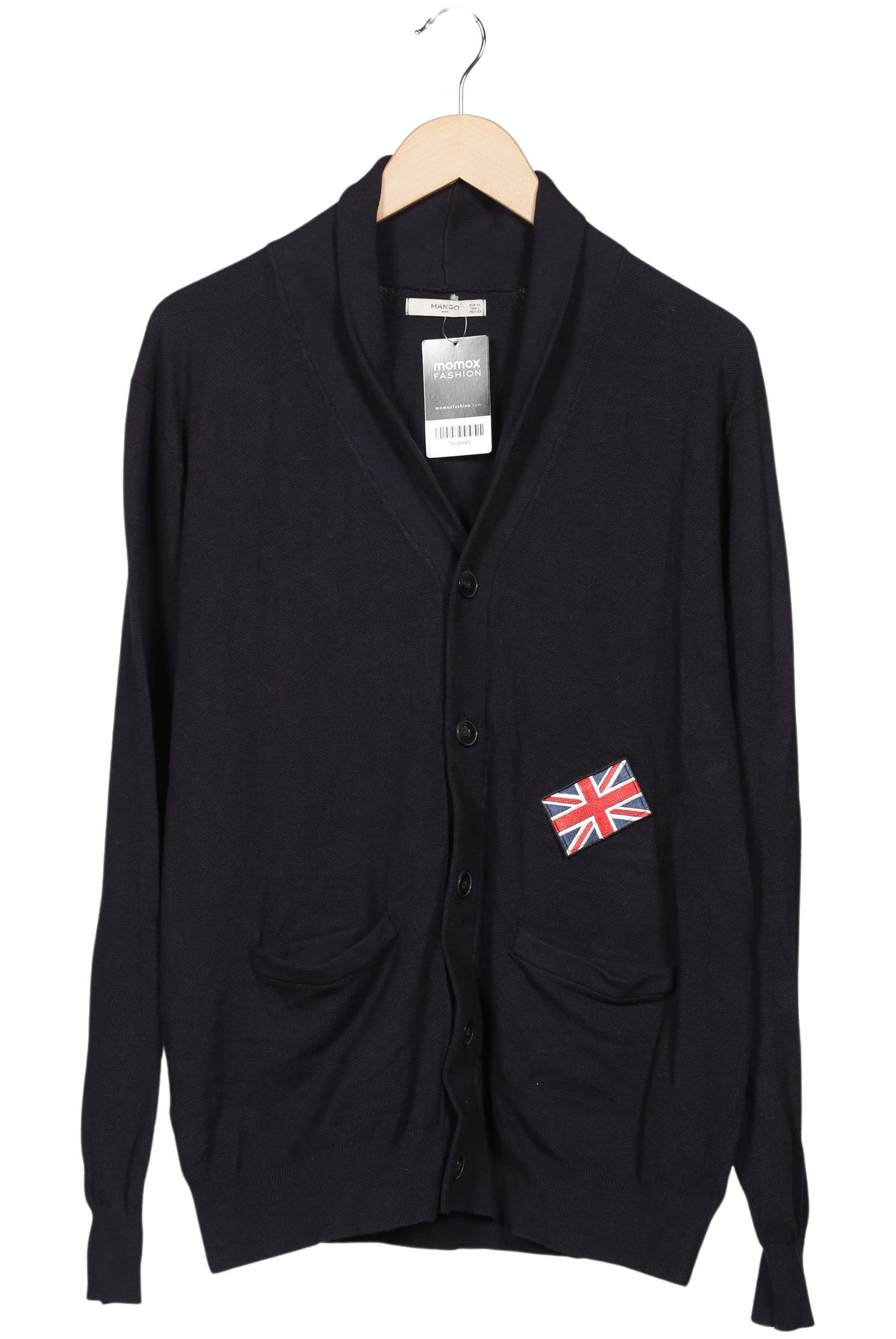 

Mango MAN Herren Strickjacke, marineblau, Gr. 54