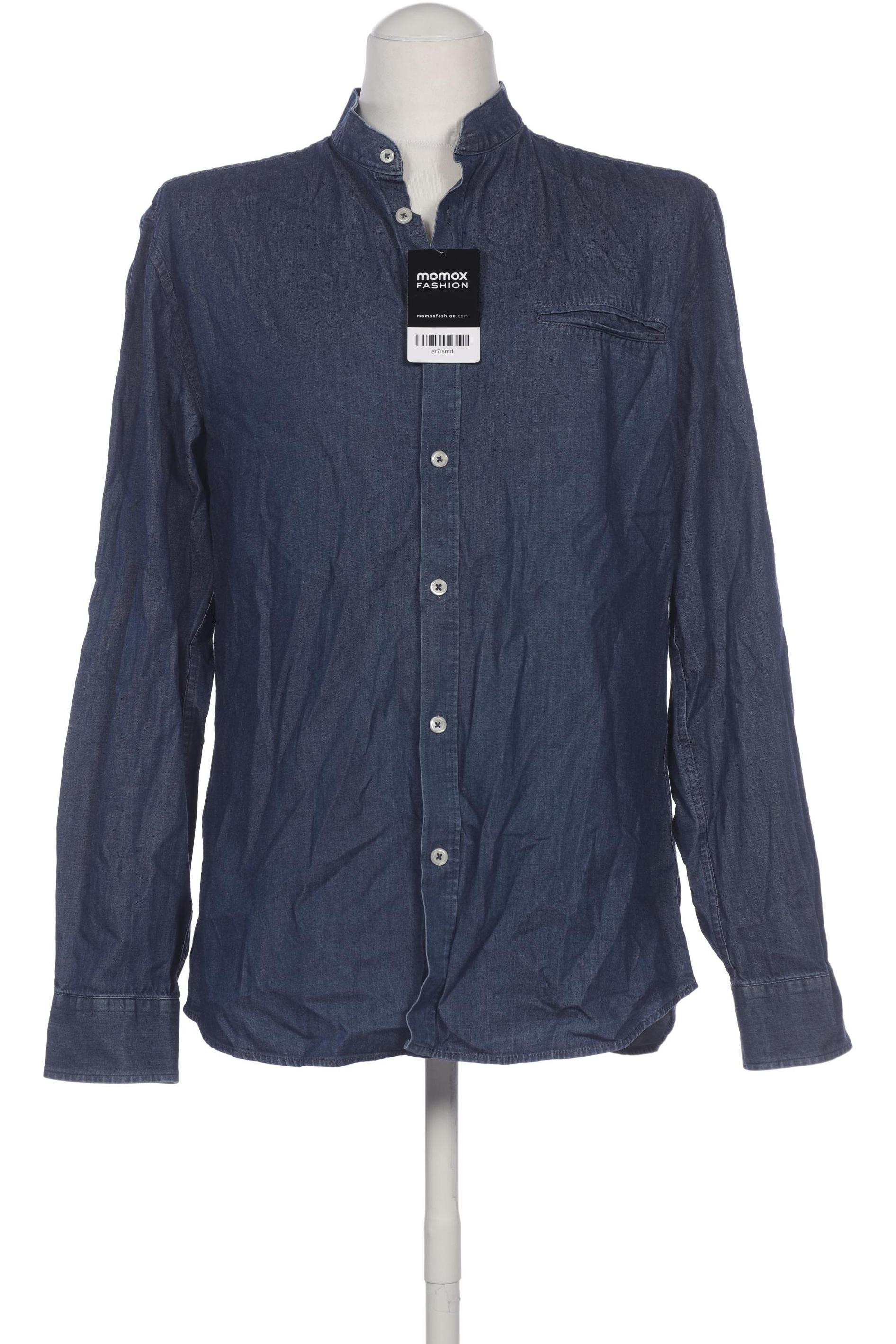 

Mango MAN Herren Hemd, marineblau, Gr. 48