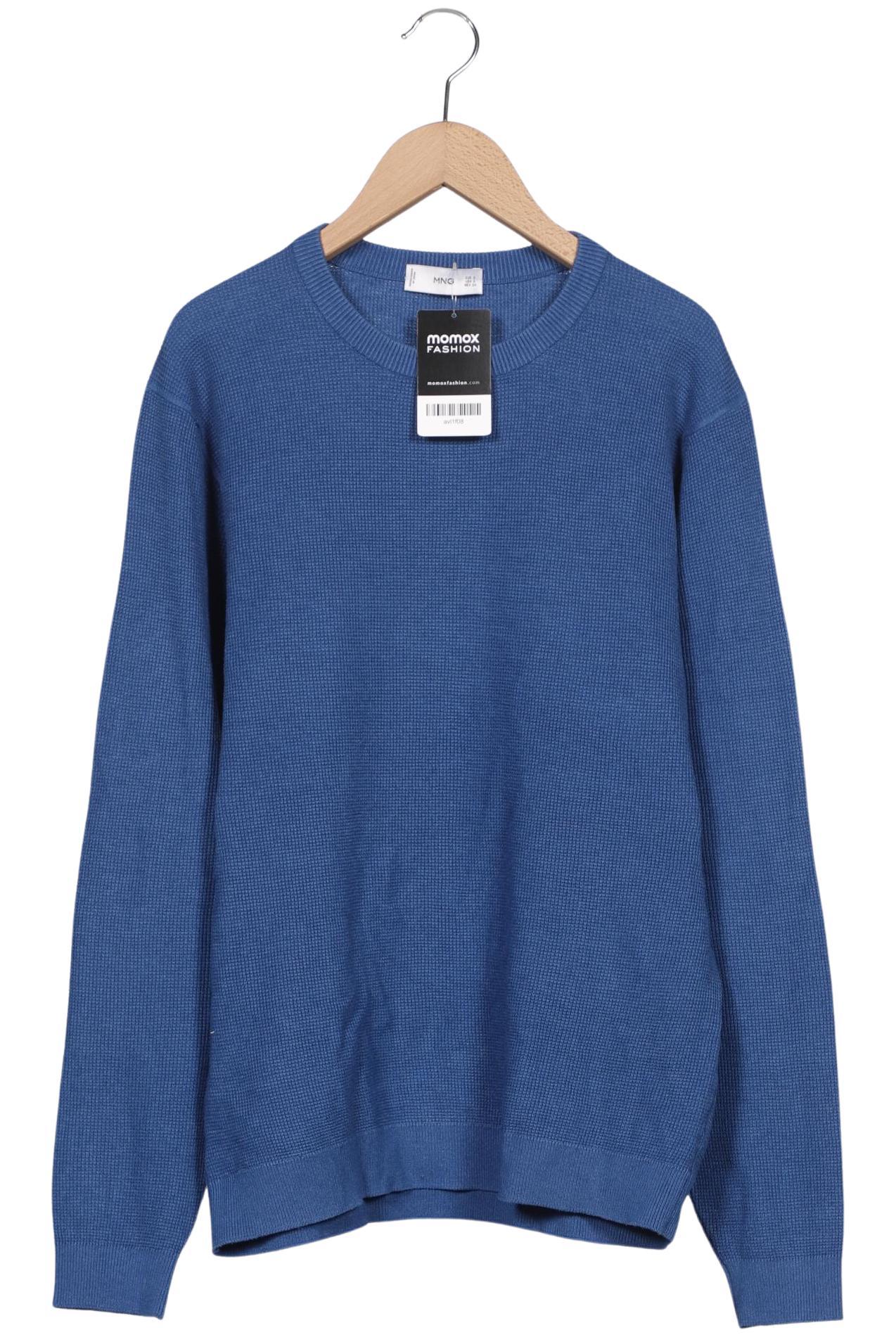 

Mango MAN Herren Pullover, blau, Gr. 46