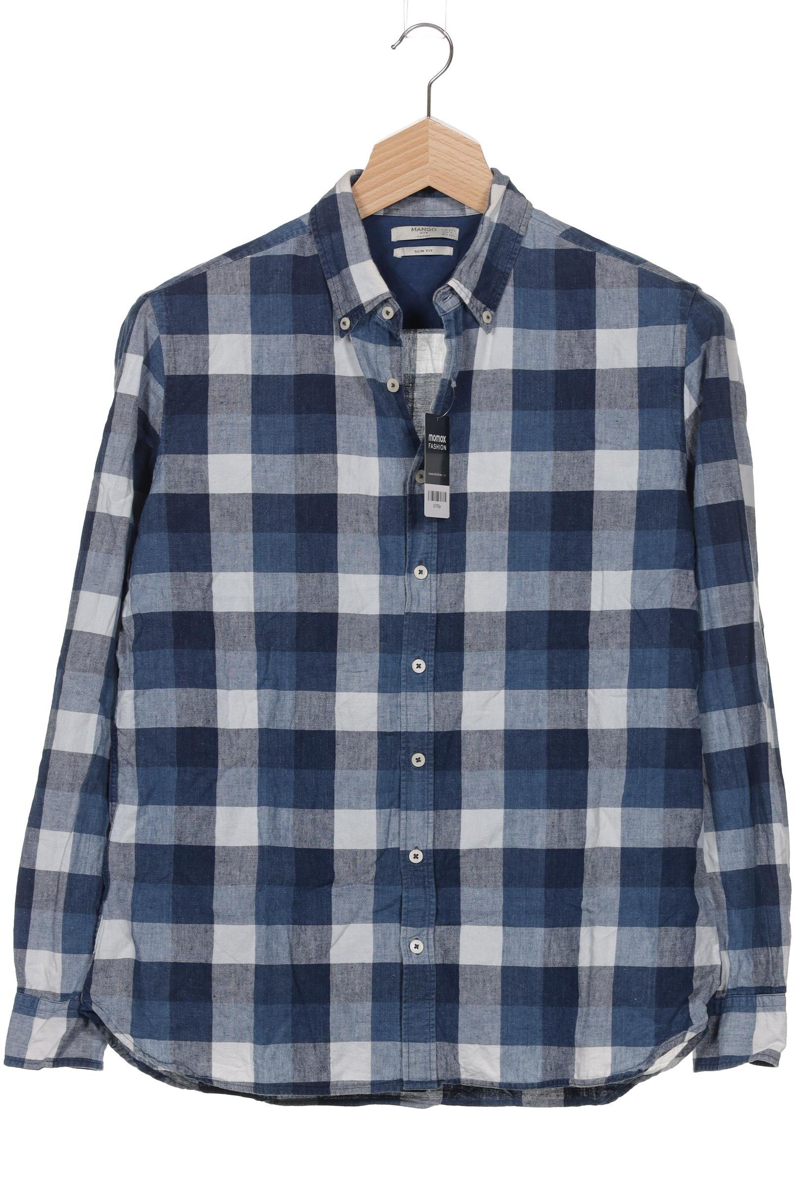 

Mango MAN Herren Hemd, marineblau, Gr. 56