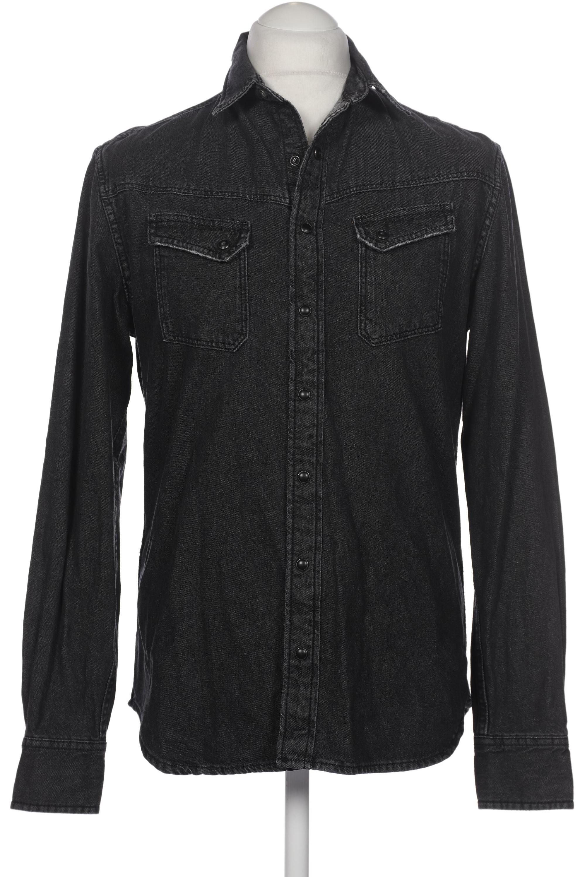 

Mango MAN Herren Hemd, grau, Gr. 48