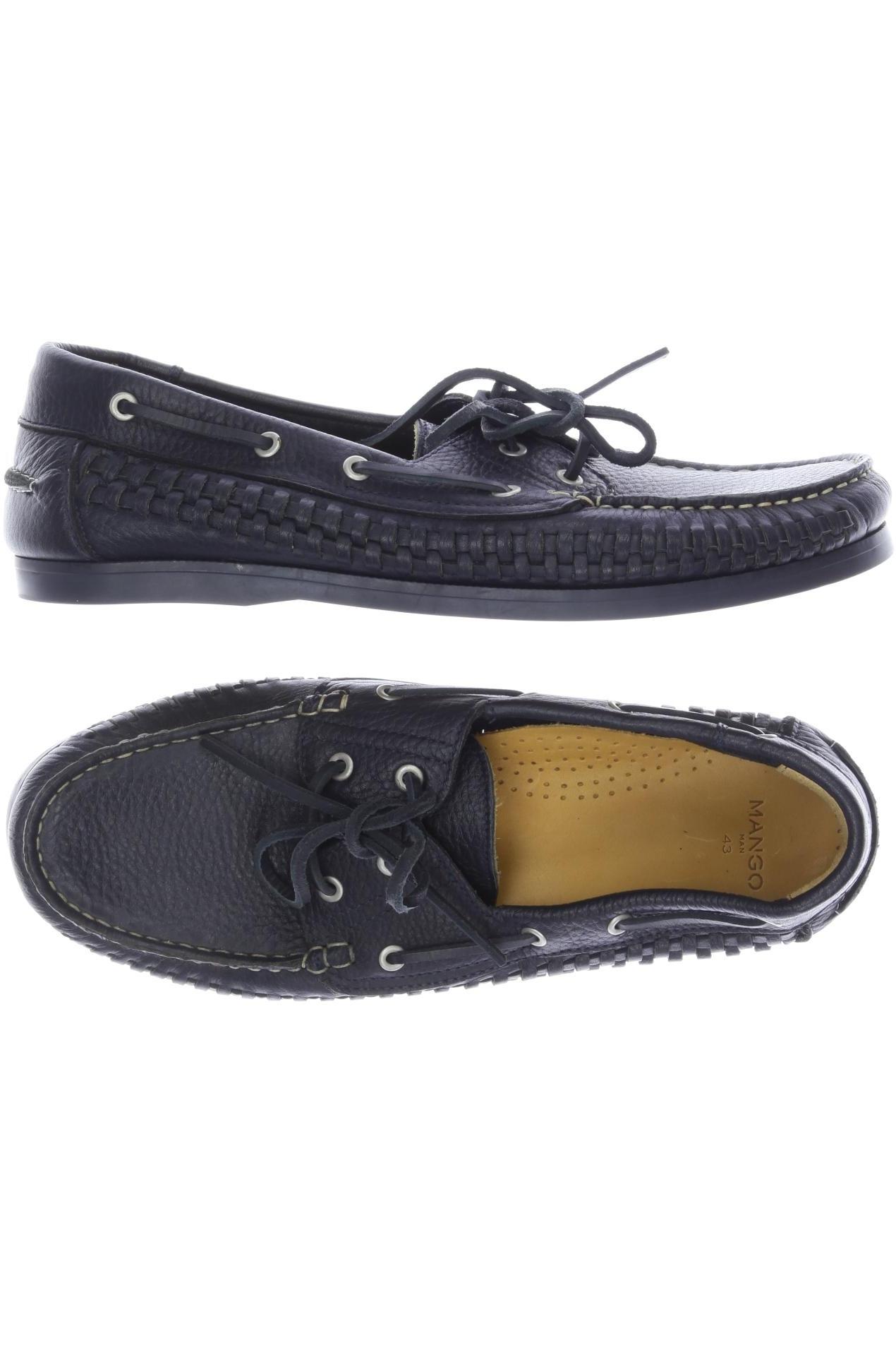 

Mango MAN Herren Halbschuh, marineblau, Gr. 43