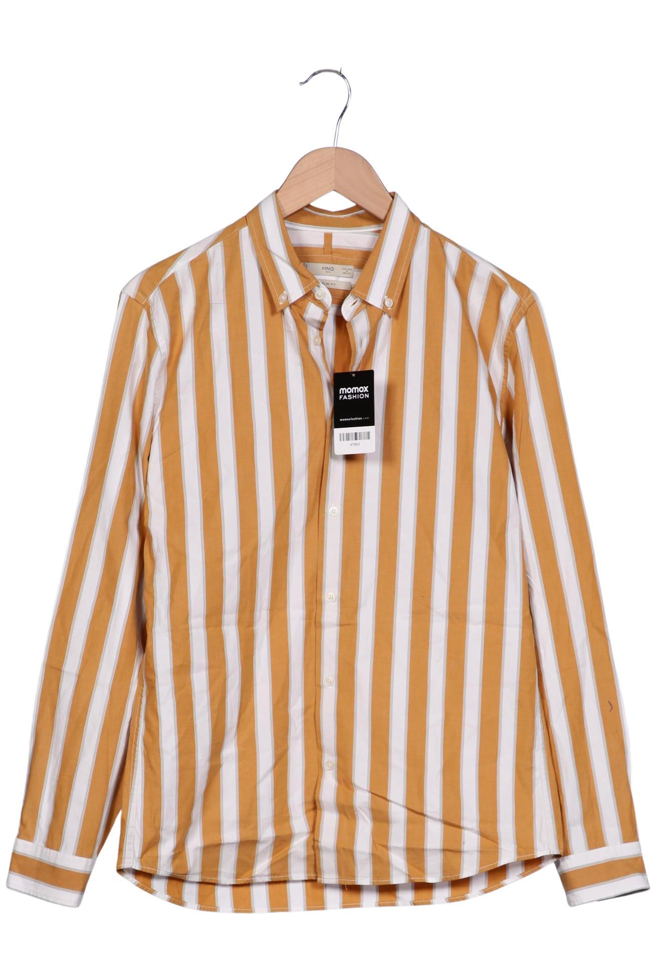 

Mango MAN Herren Hemd, braun, Gr. 46