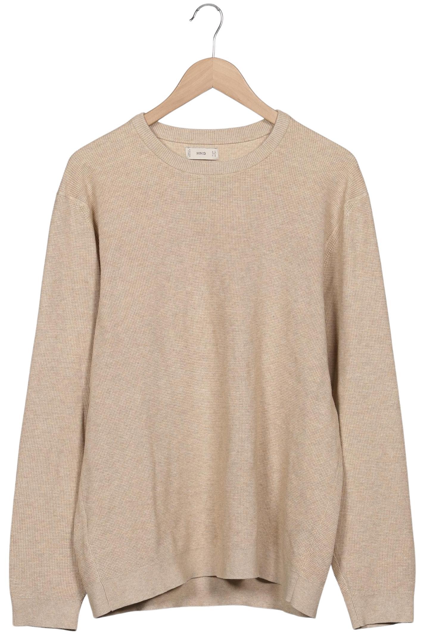 

Mango MAN Herren Pullover, beige, Gr. 54