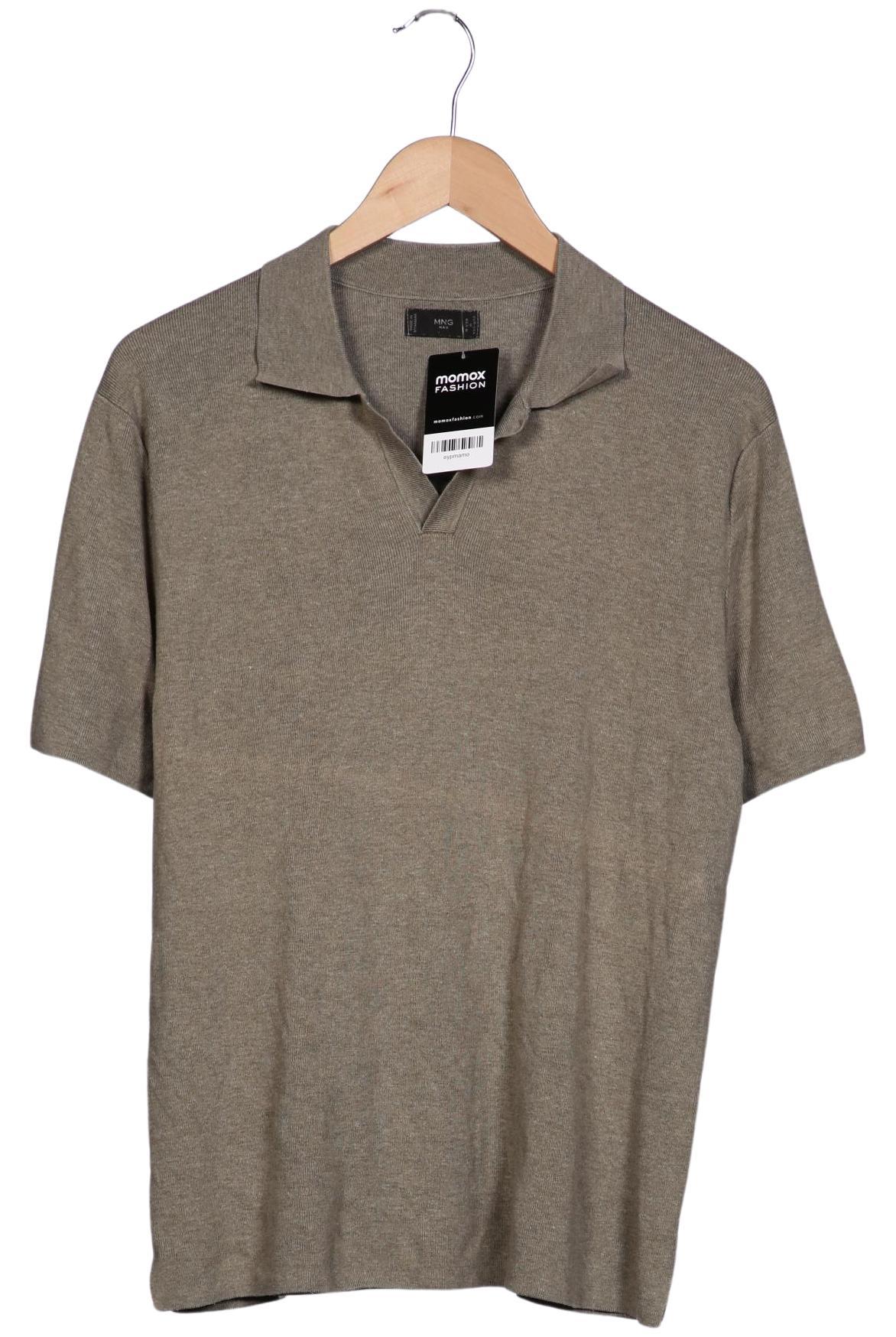 

Mango MAN Herren Poloshirt, grün, Gr. 48