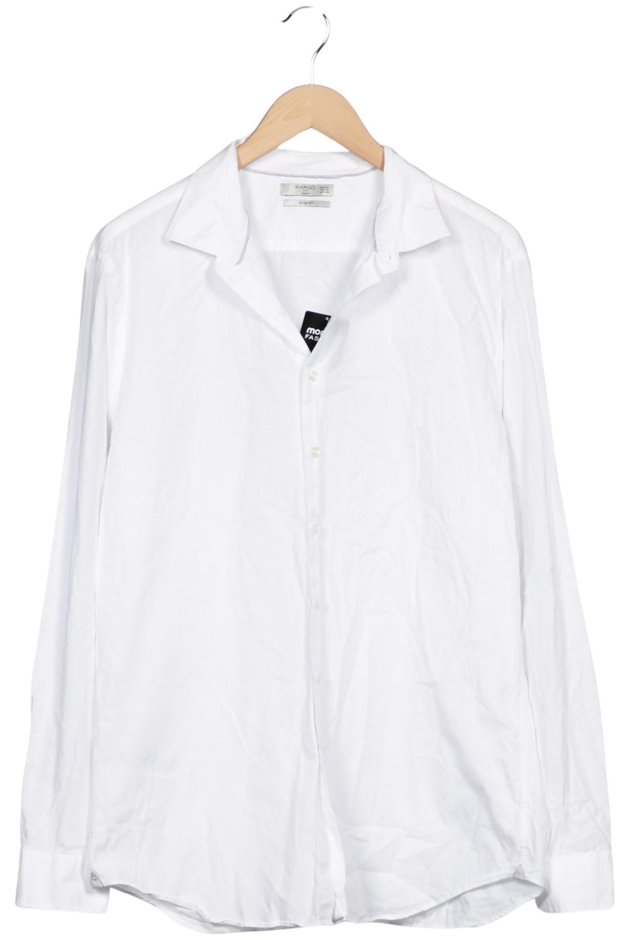 Thumbnail - Mango MAN Herren Hemd, weiß, Gr. 56